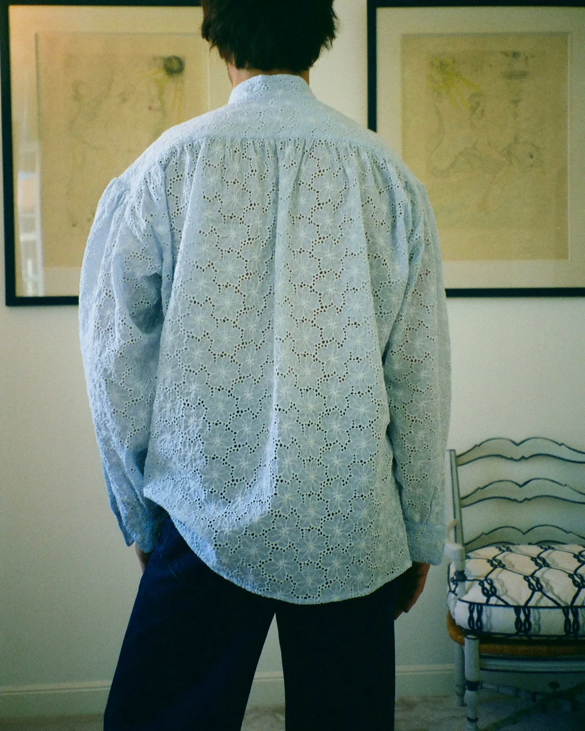 Erevan Signac chemise floral ample