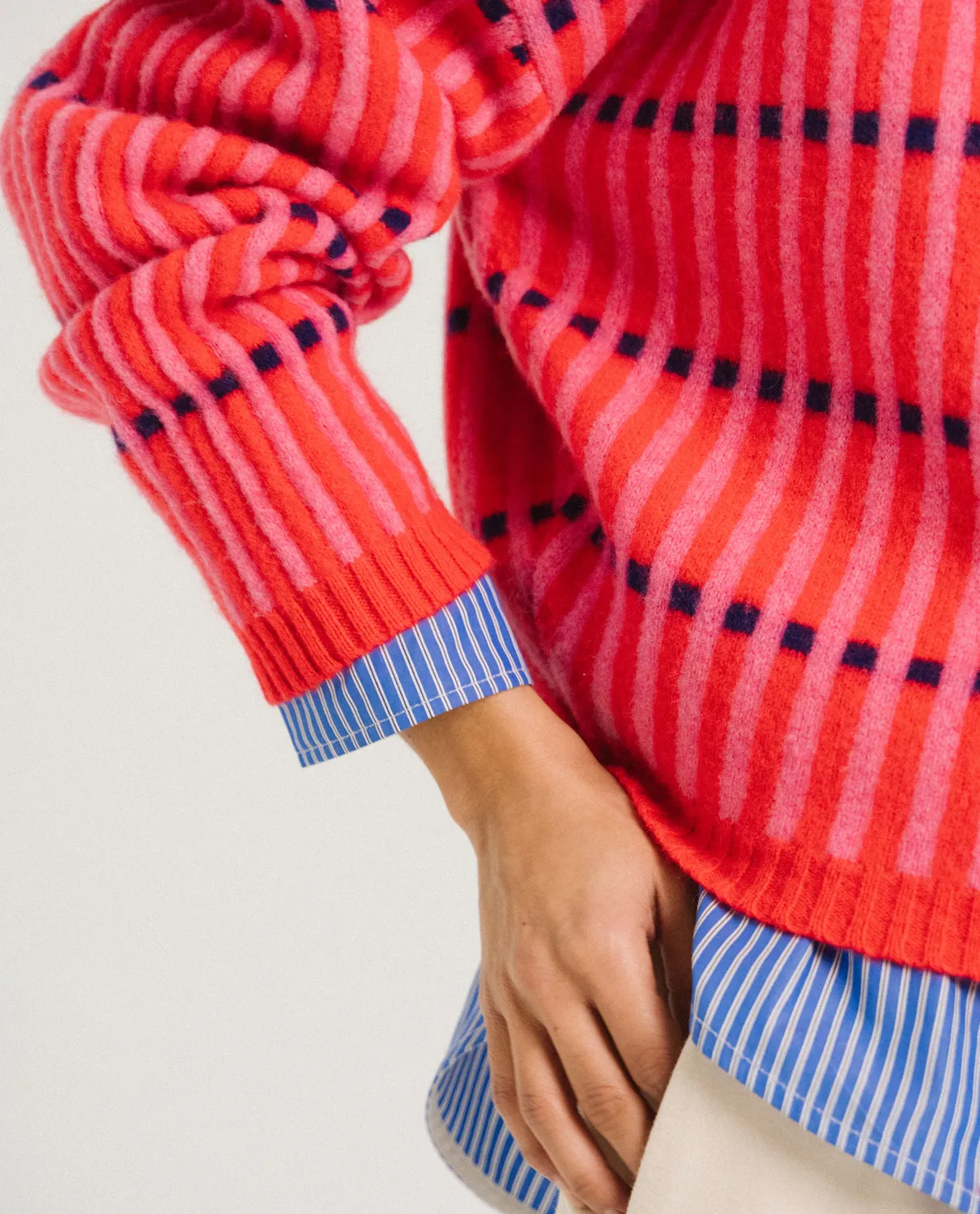 Tinsels Freddy pull Poppy laine mérinos
