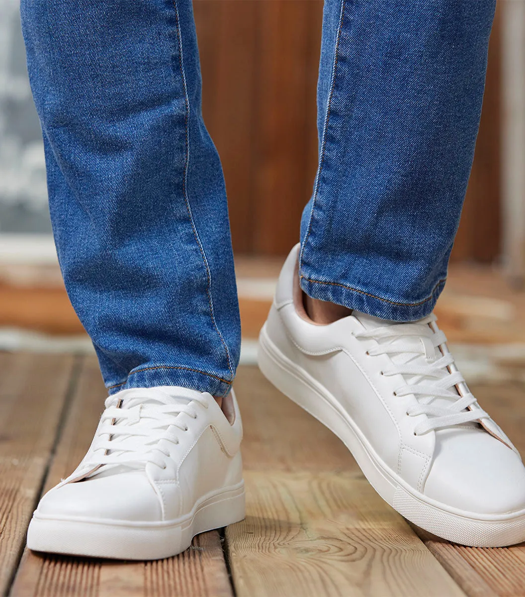 Cocorico Regular Jean Homme Bleu Clair denim stretch
