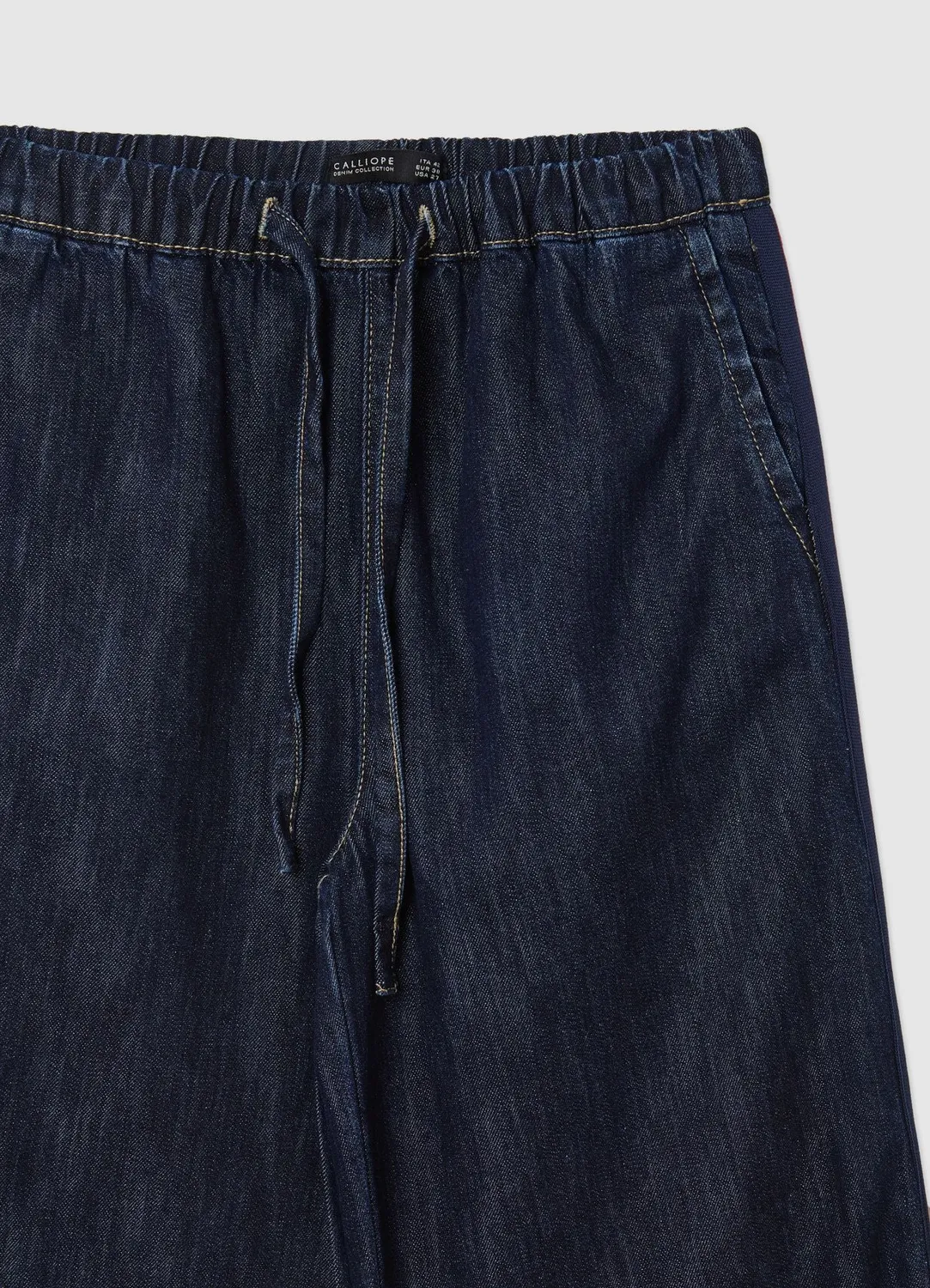 Calliope jean jogger femme bandes latérales