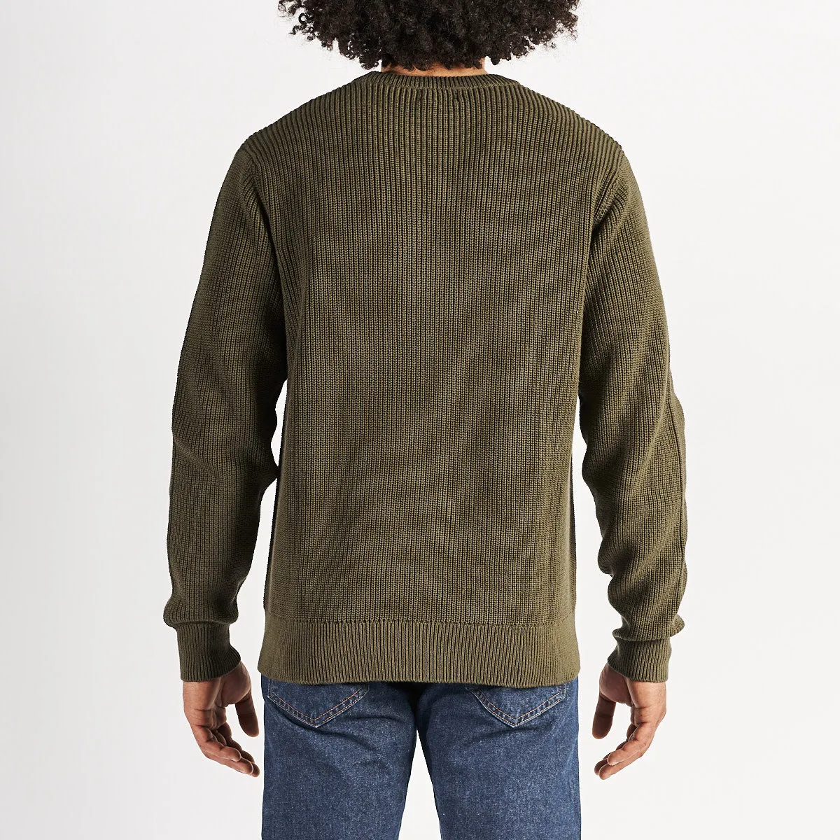 Robe di Kappa Verl pull vert unisexe coton