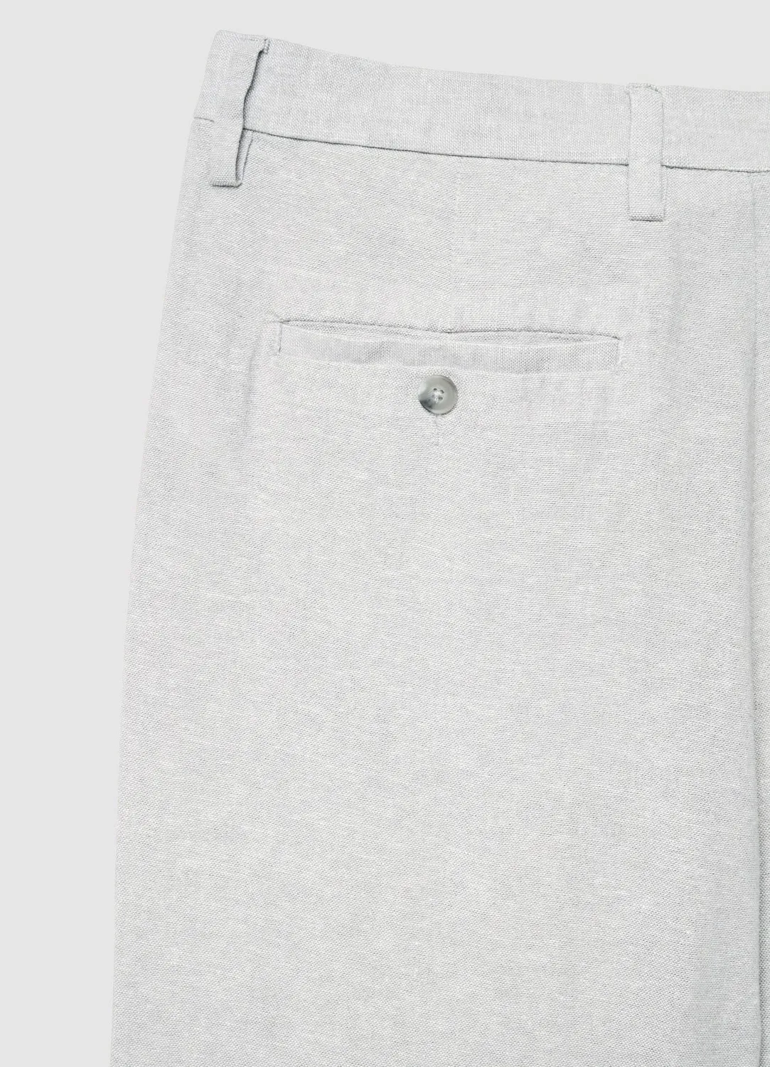 Calliope chino lin pantalon homme coupe regular