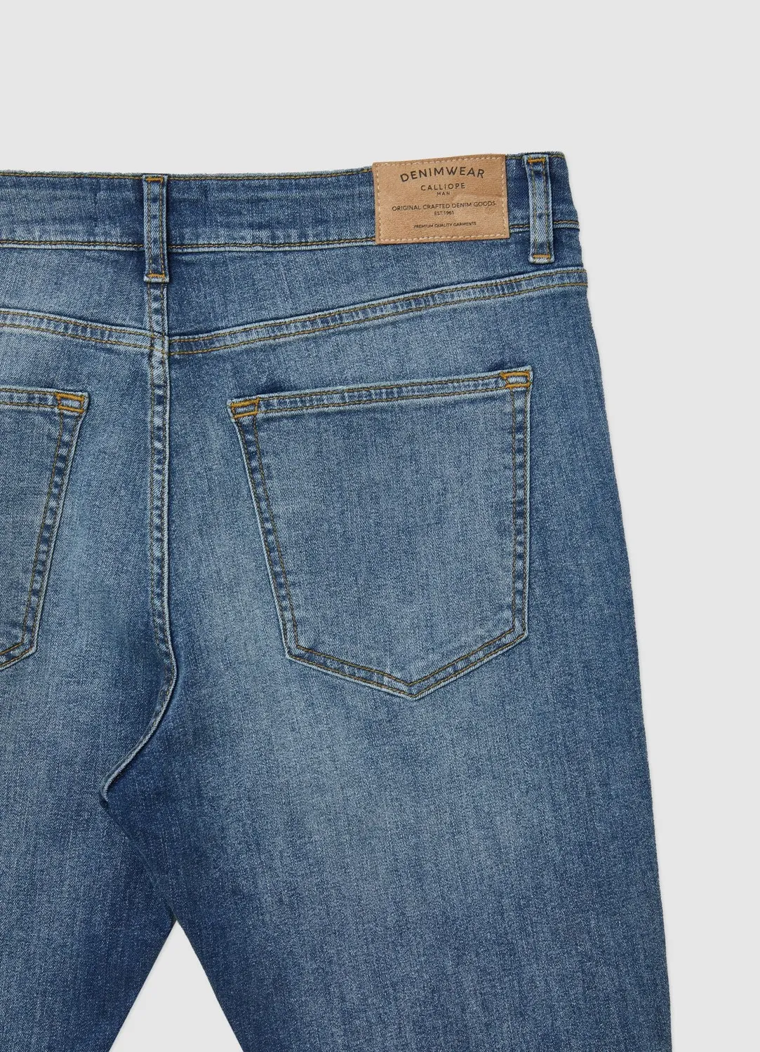 Calliope Jean skinny homme déchiré délavé