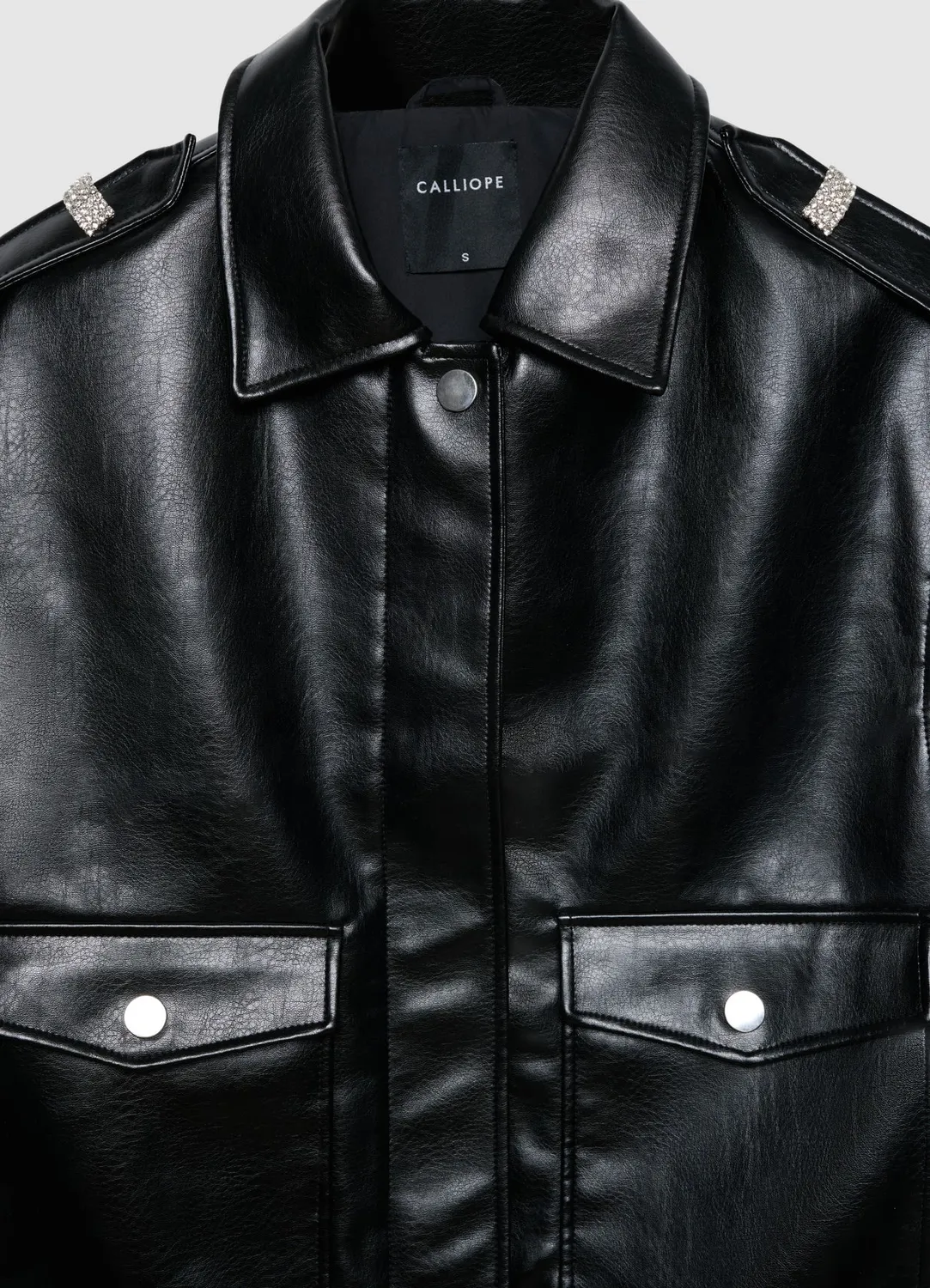 Calliope gilet sans manches femme applis bijou