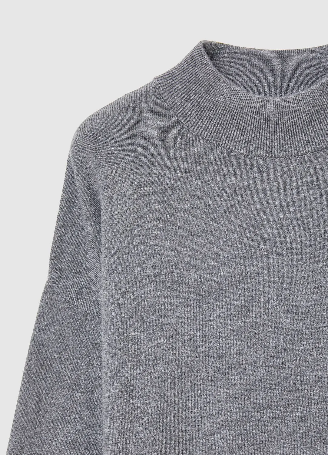 Calliope col roulé pull femme manches longues uni