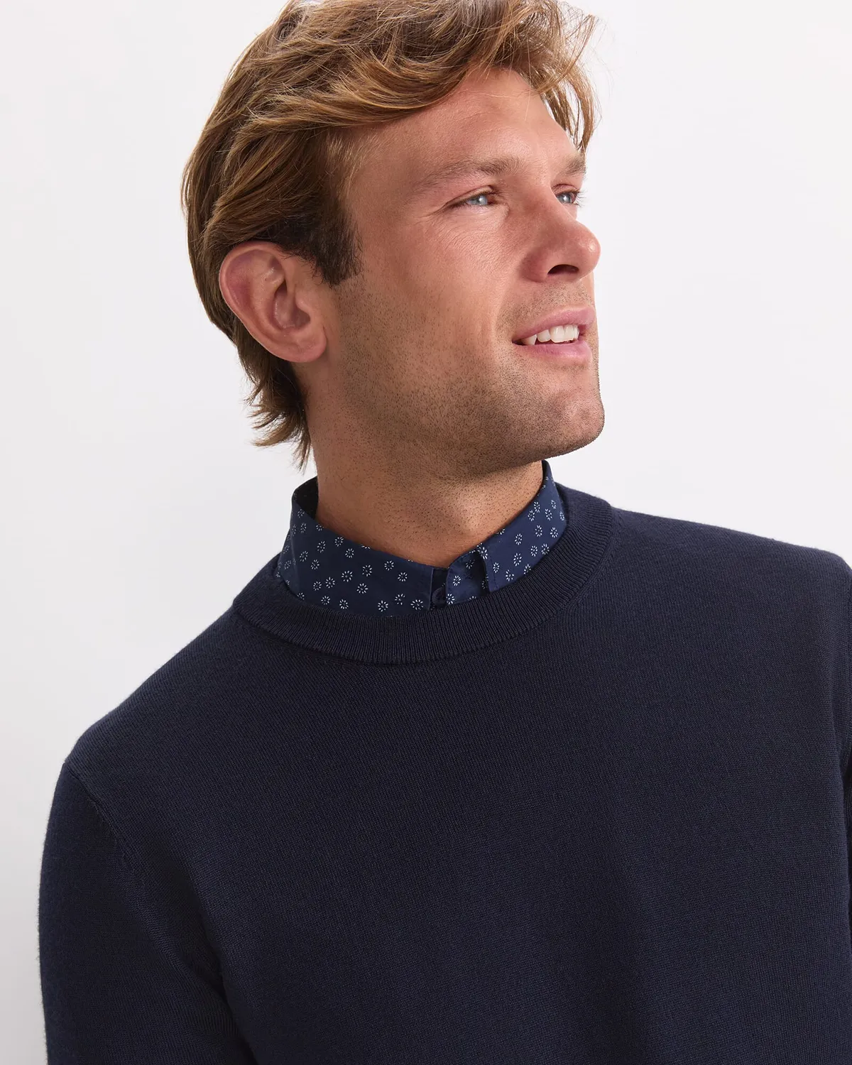 Sportscraft Merino Crew Neck pull laine