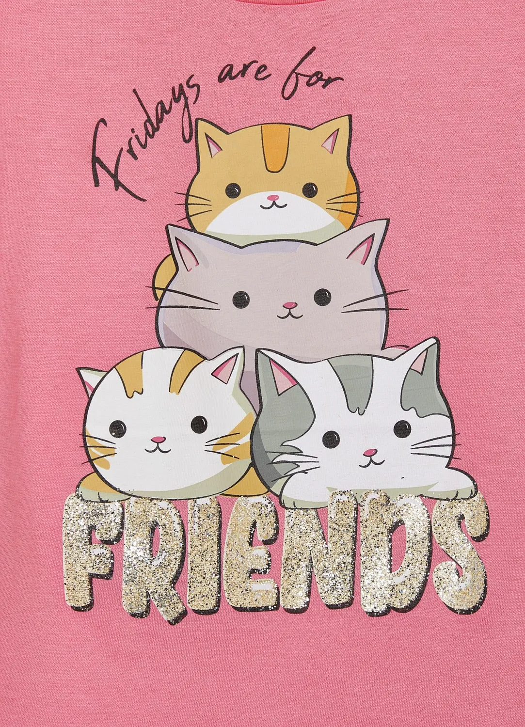 Calliope t-shirt imprimé fille coton manches courtes