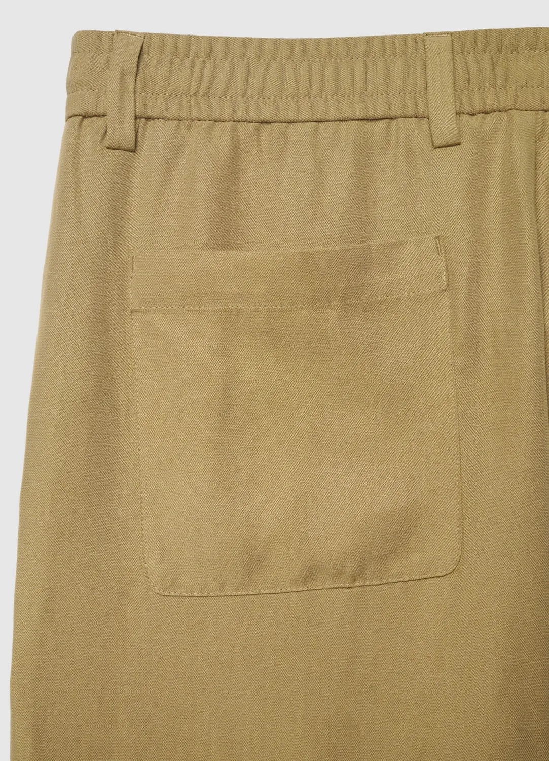 Calliope pantalon droit taille élastique uni homme