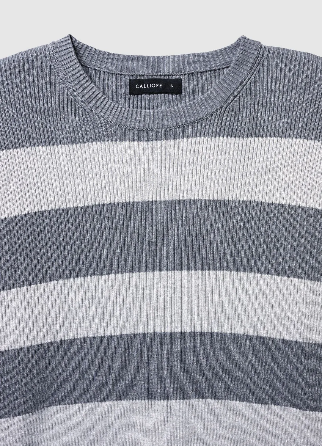 Calliope pull rayé marinière femme manches longues côtelé