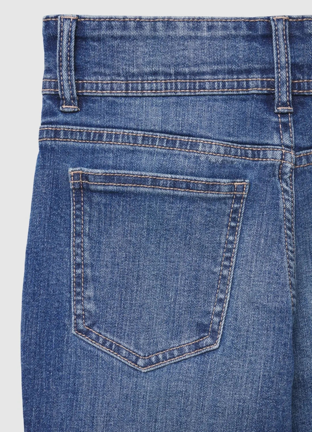 Calliope jean evase fille uni 8-9 ans taille mi-haute