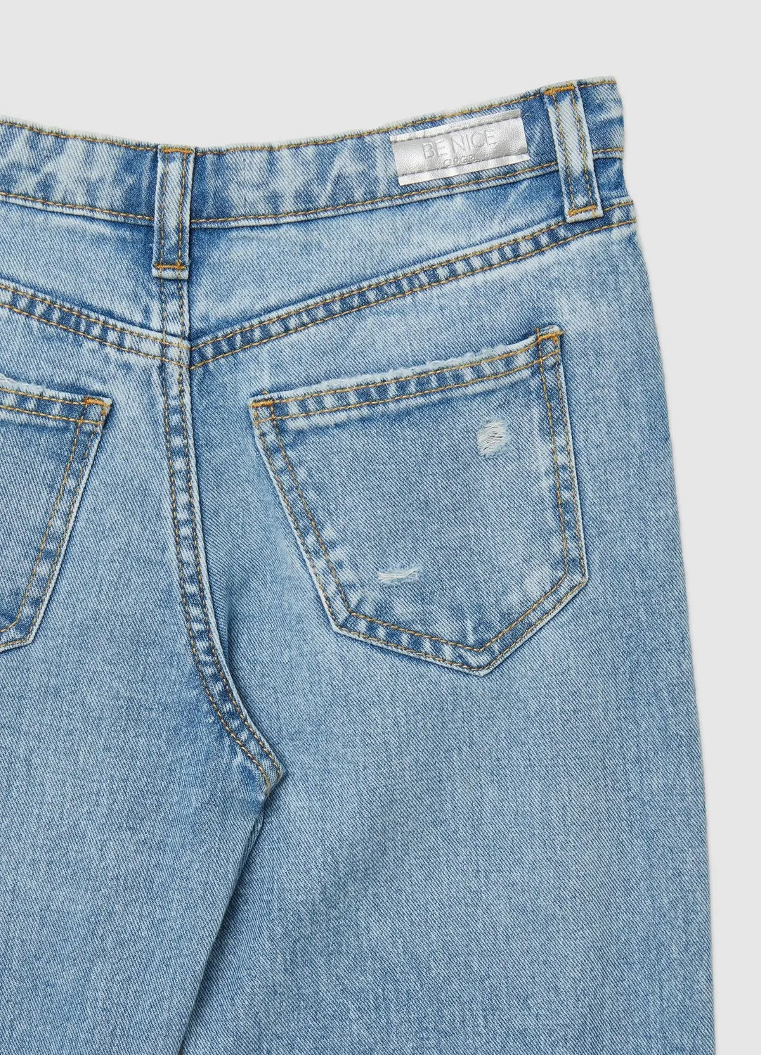 Calliope jean straight fille déchiré regular