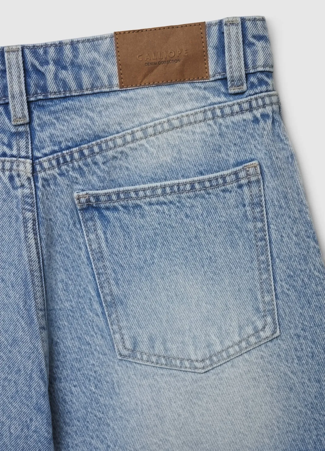 Calliope short jean strass déchiré effrangé
