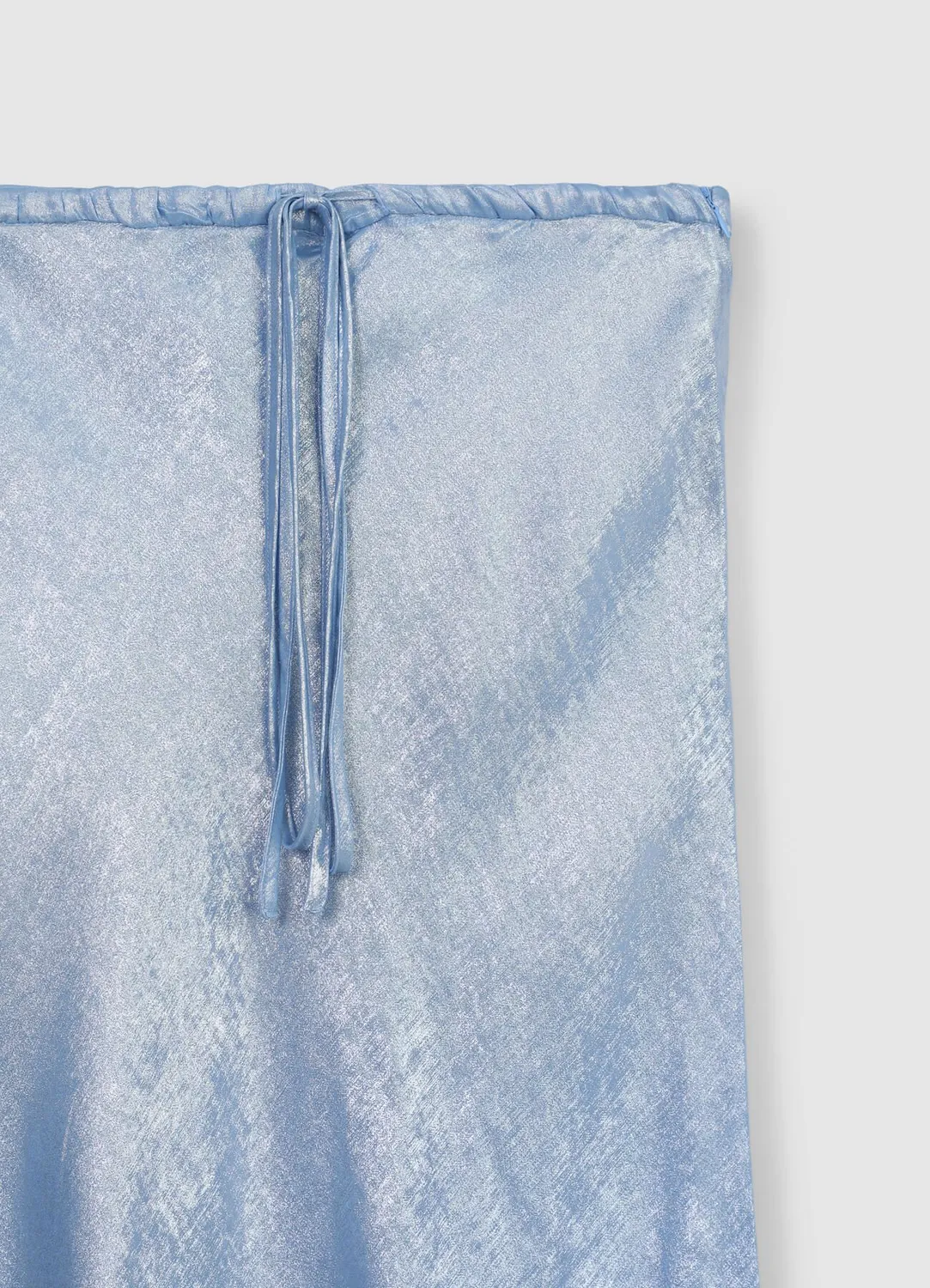 Calliope jupe midi cangiante femme taille élastique