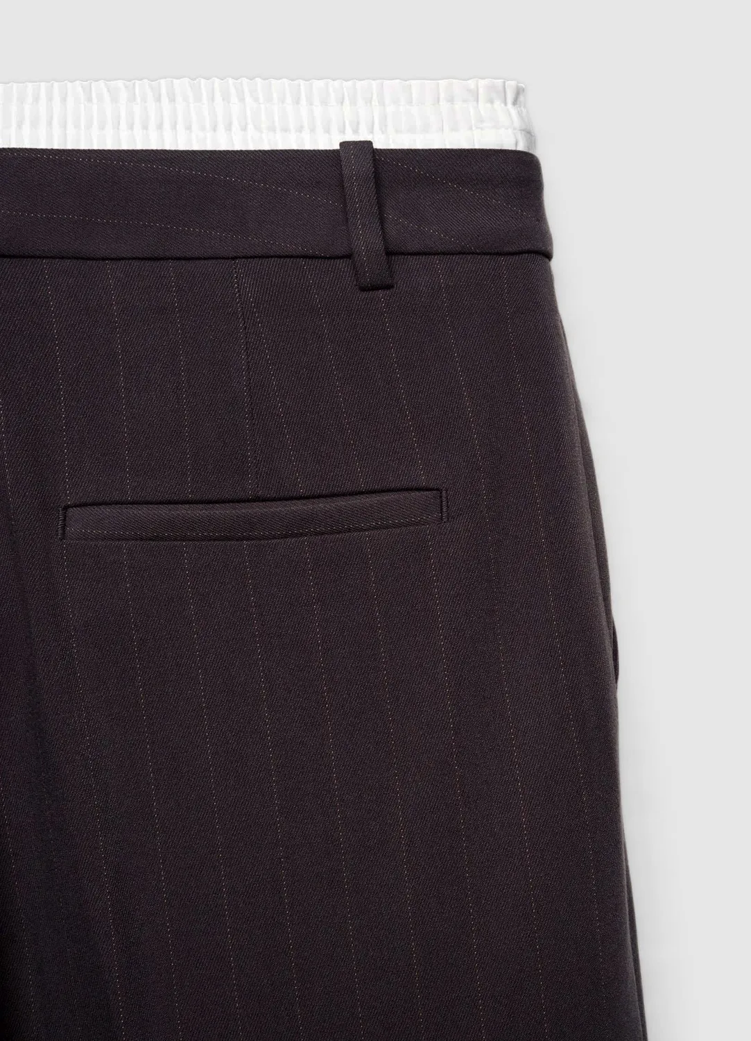 Calliope pantalon palazzo femme rayé taille boxer