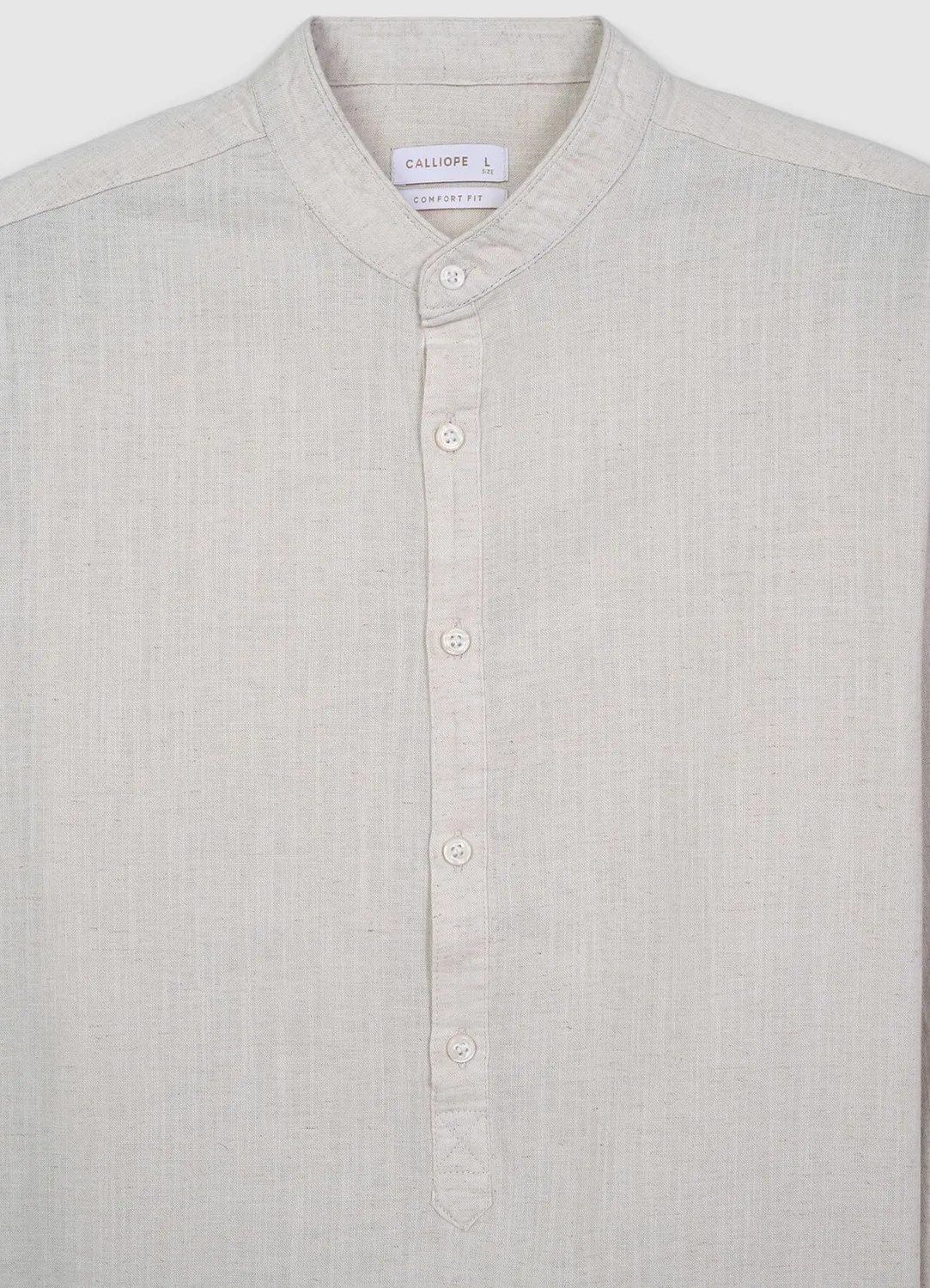 Calliope chemise coréenne homme lin coton