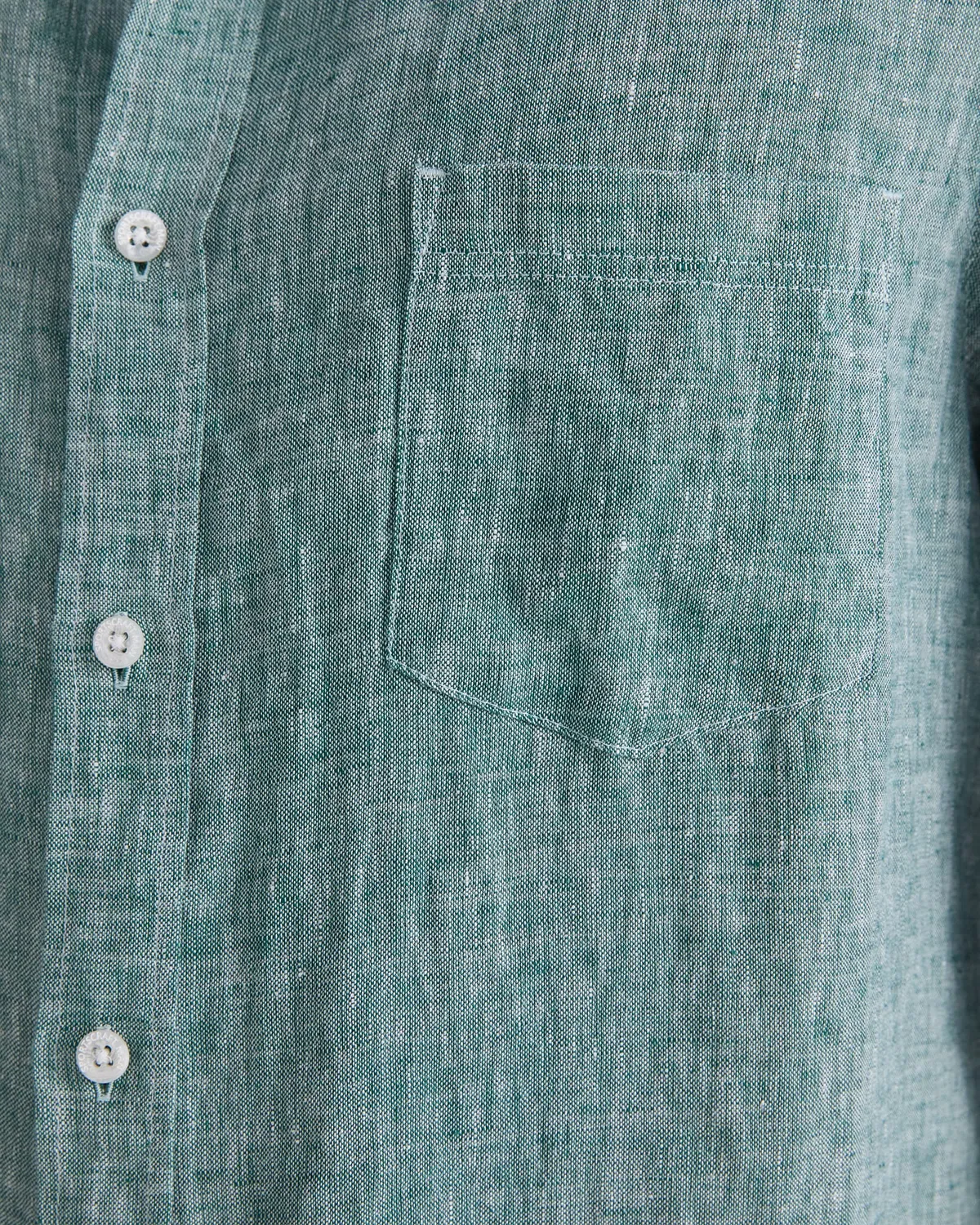 Sportscraft chemise lin homme manches longues regular teint en fil