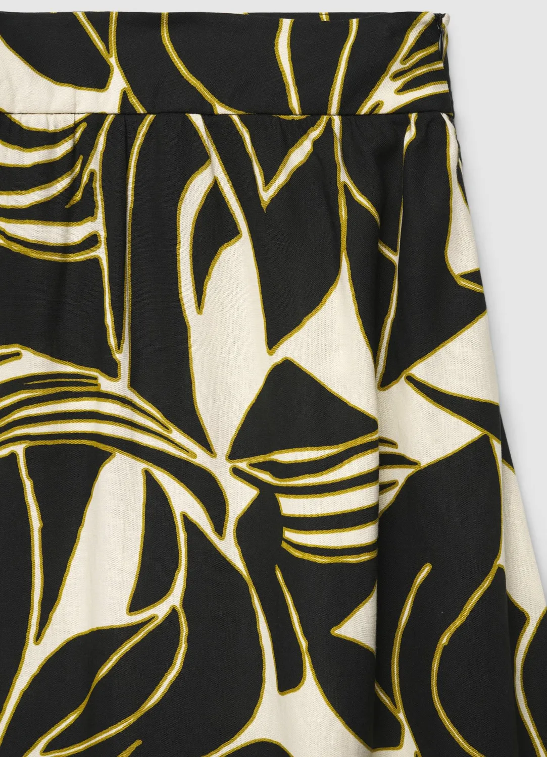 Calliope jupe évasée imprimée femme midi