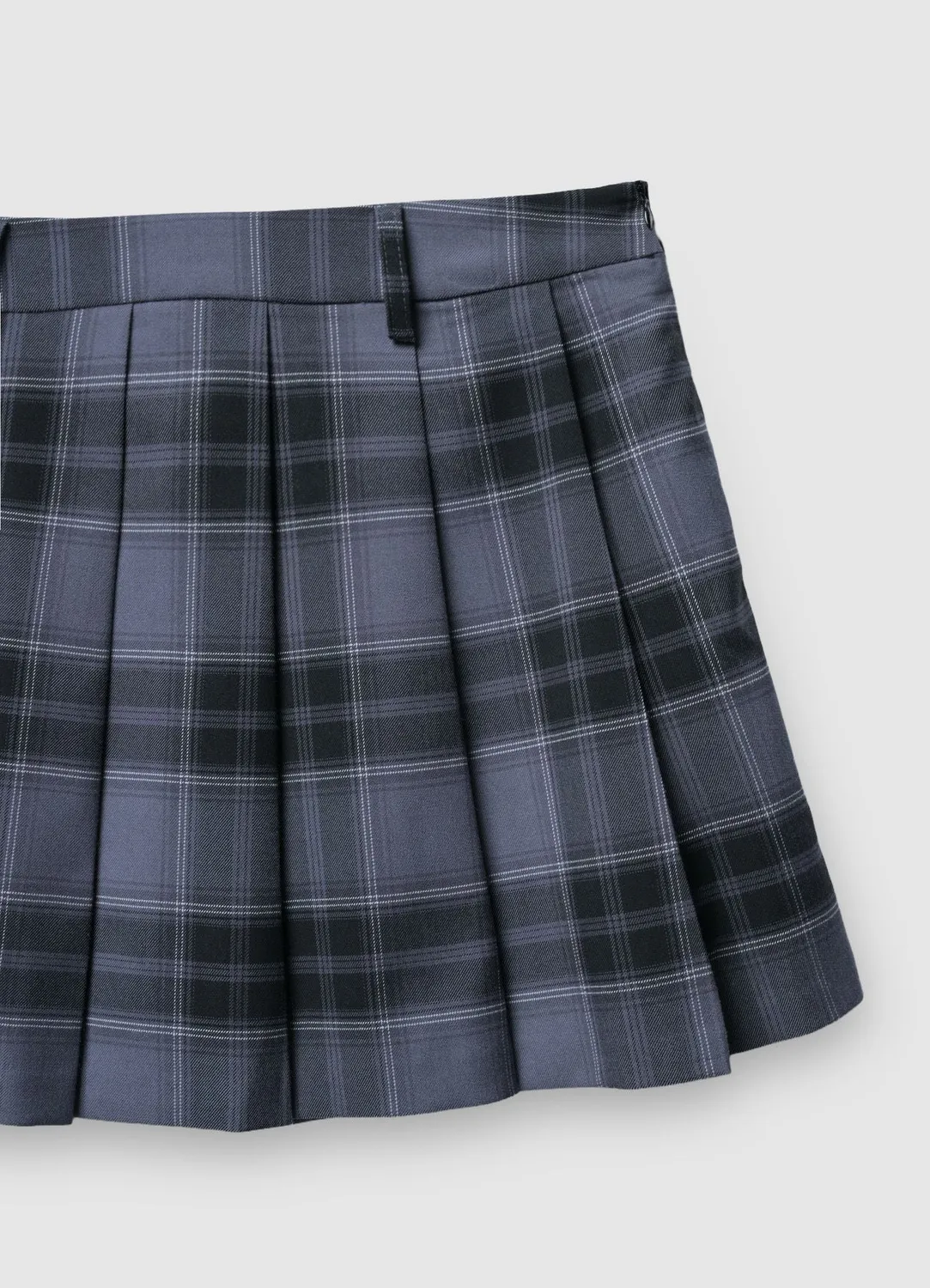 Calliope skort plissé jupe-short femme à carreaux
