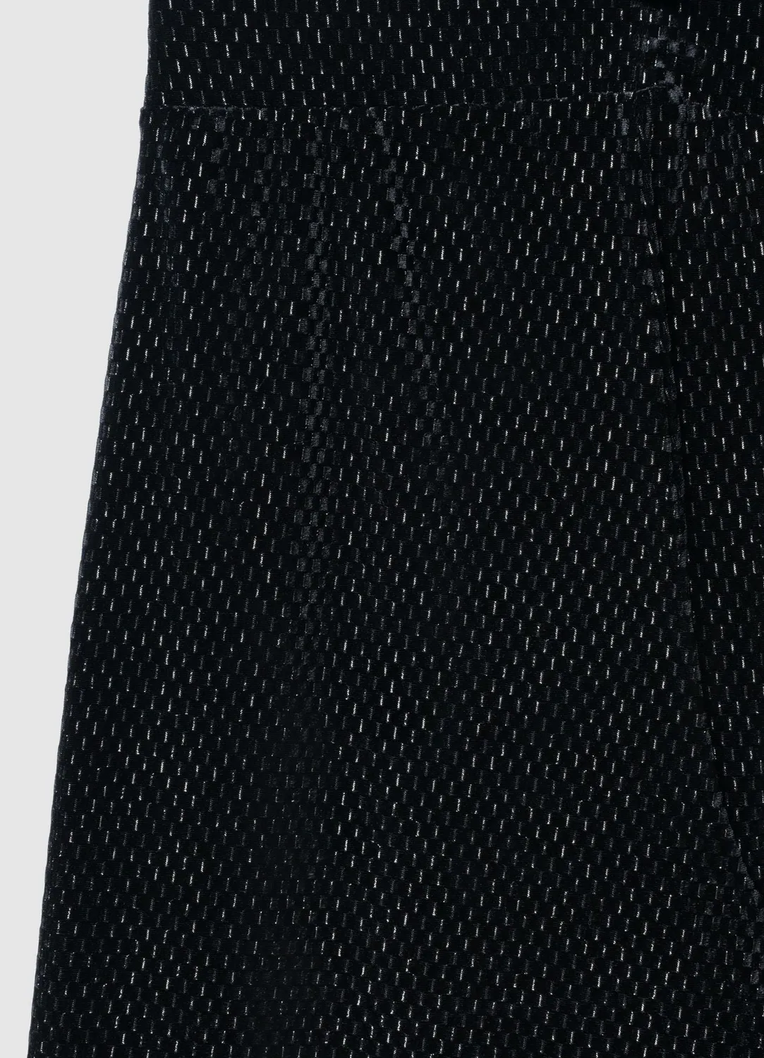 Calliope pantalon palazzo femme chenille brillant large