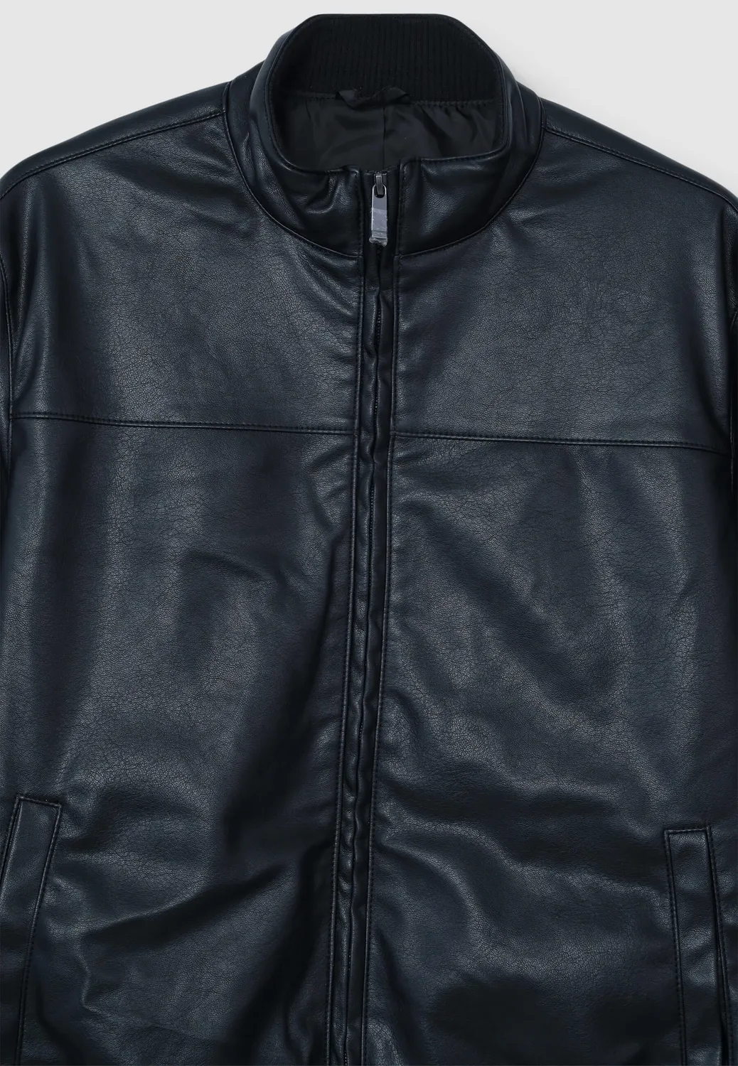 Calliope bomber simili cuir homme