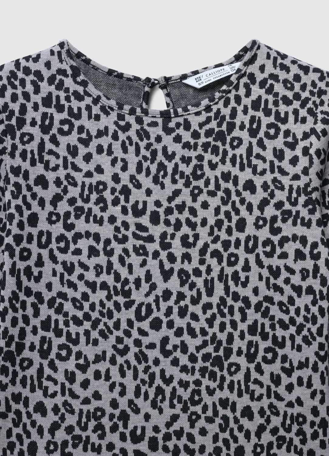 Calliope Robe Fille Animalier à Volants