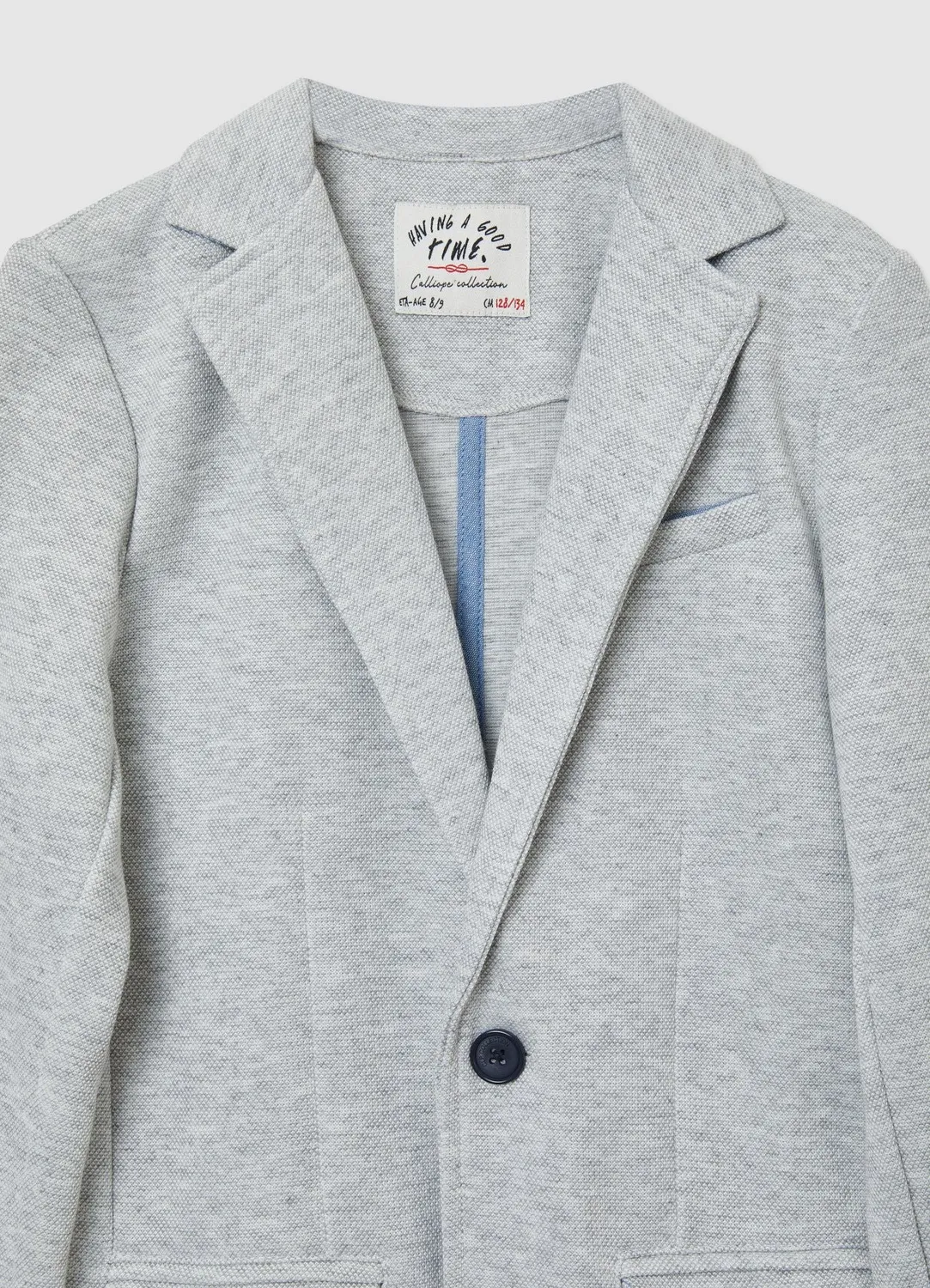 Calliope veste monopetto blazer garçon 8-9 ans
