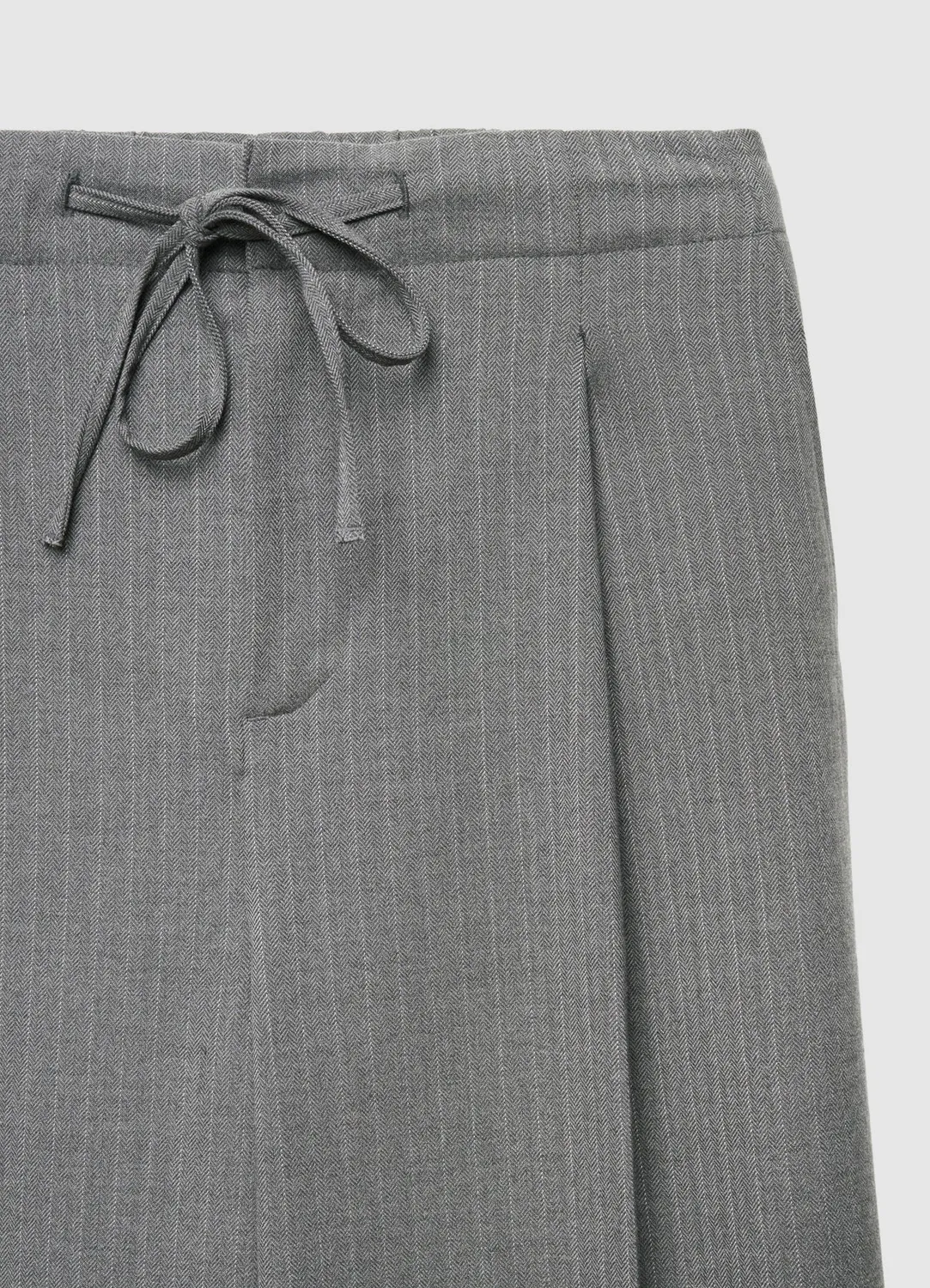 Calliope pantalon straight femme chevrons