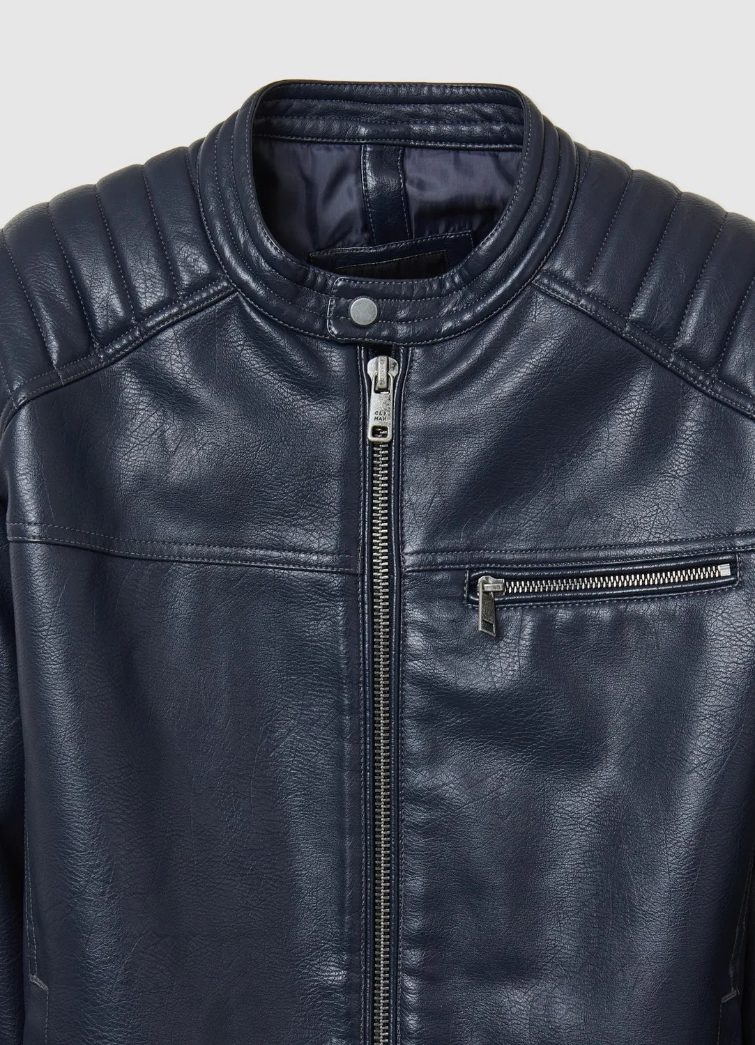 Calliope blouson biker homme simili cuir