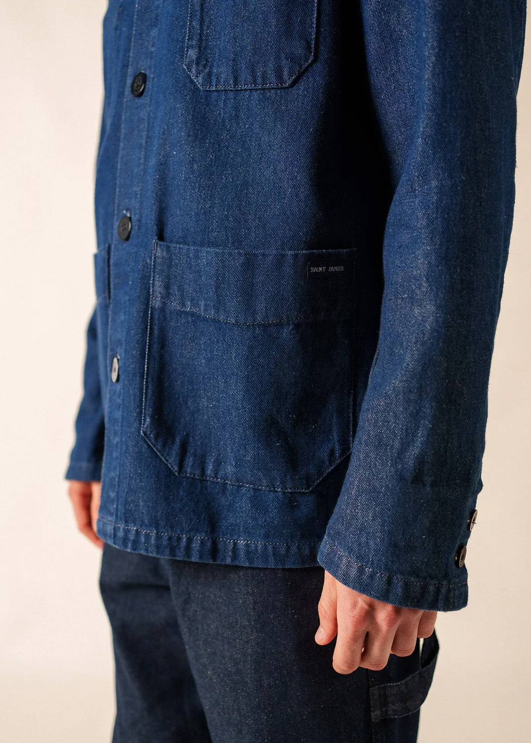 Saint James Sirocco veste coton denim XS-3XL