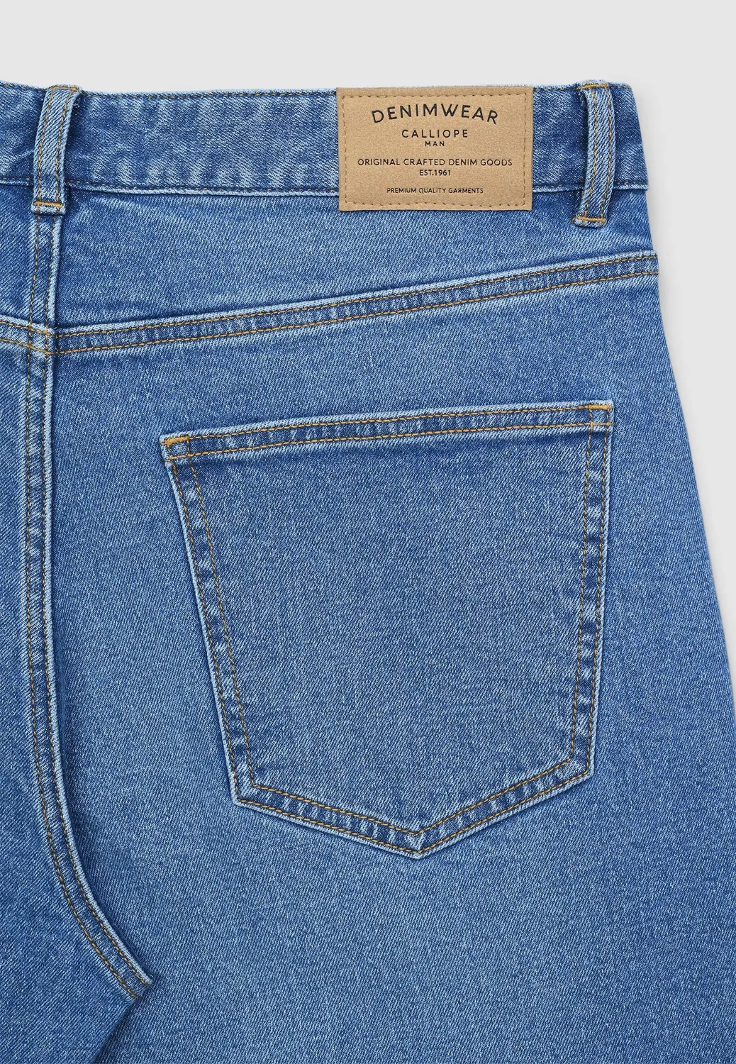 Calliope Jean slim homme 5 poches zippé