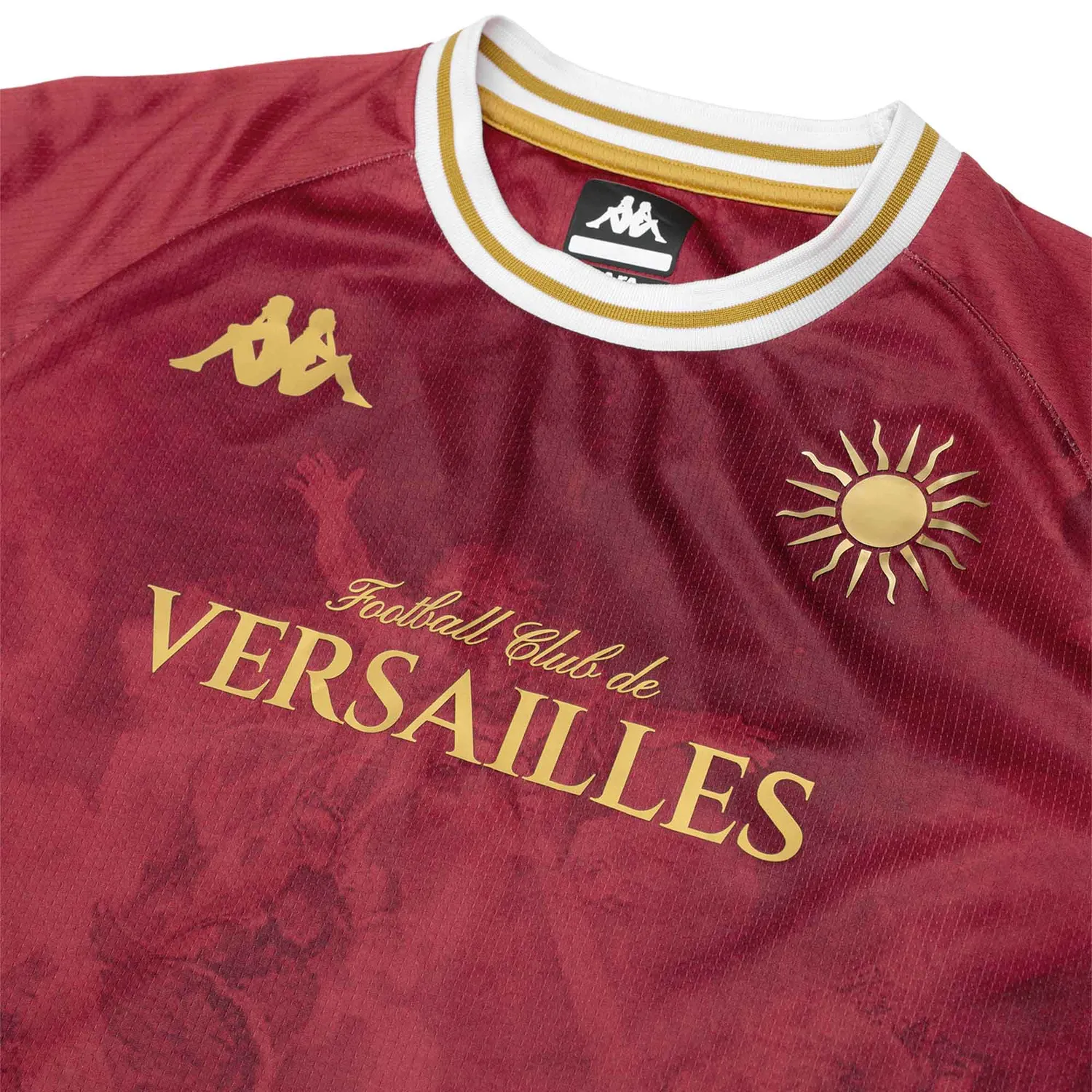 Robe di Kappa Kombat Third Versailles maillot rouge ML