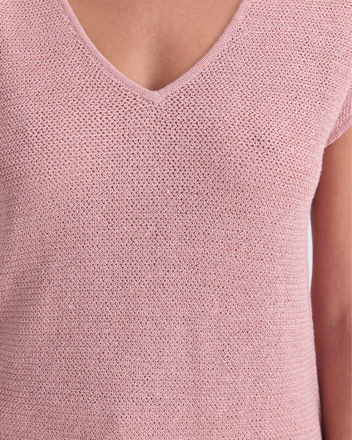 Sportscraft Luisa V-Neck top femme lin