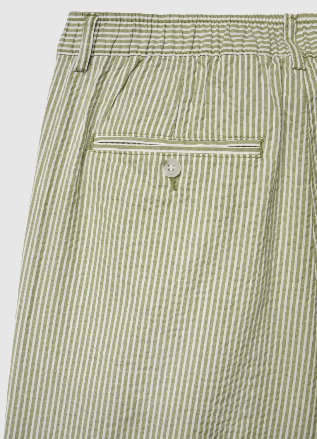 Calliope bermuda homme rayé à revers