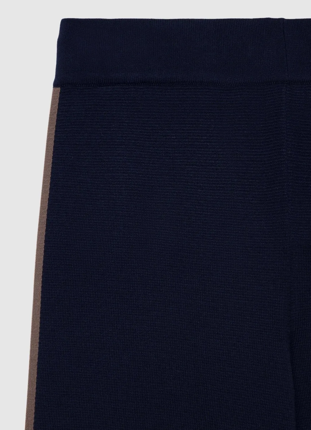 Calliope pantalon palazzo maille profils femme uni