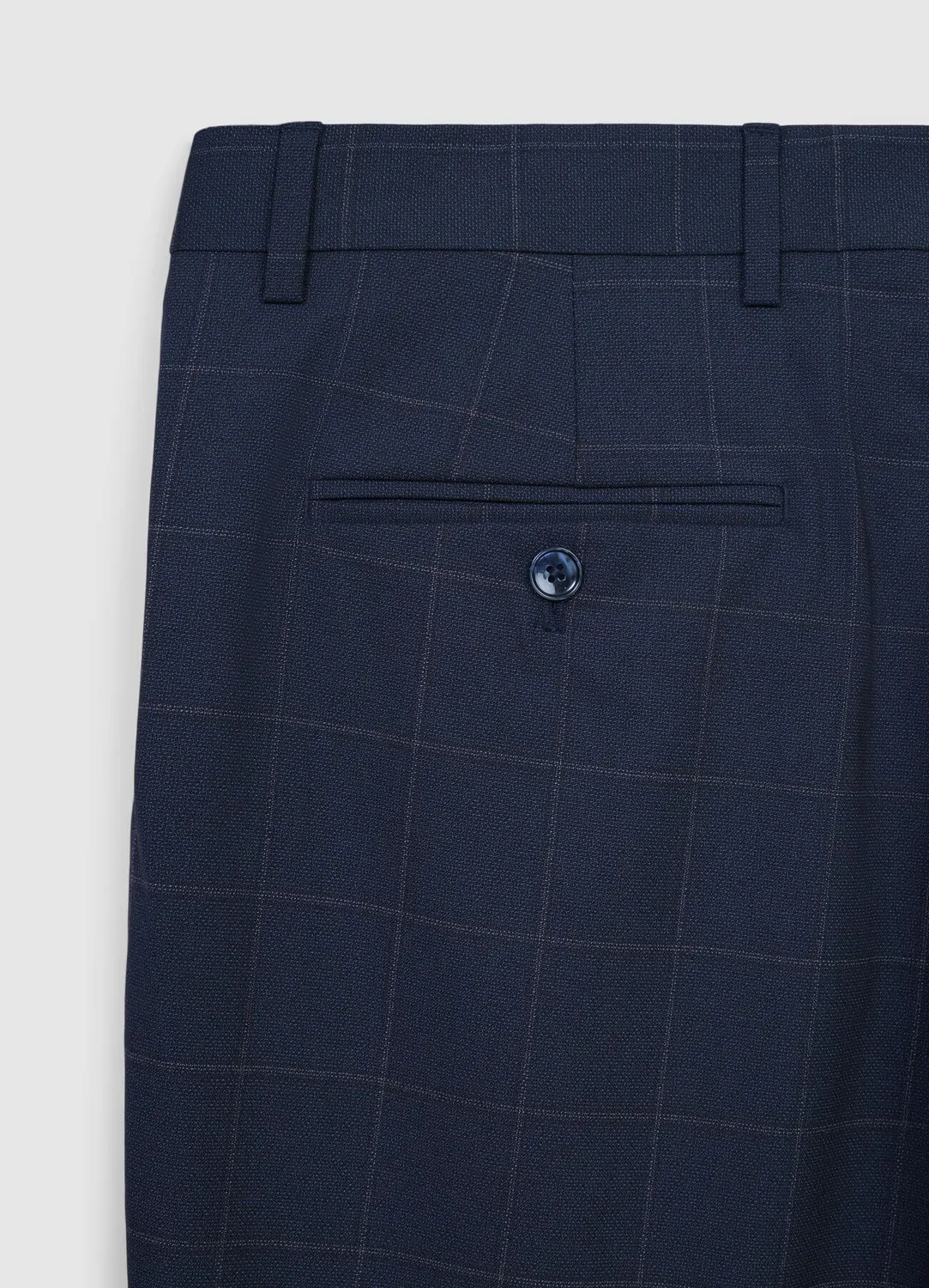 Calliope pantalon à carreaux homme coupe droite