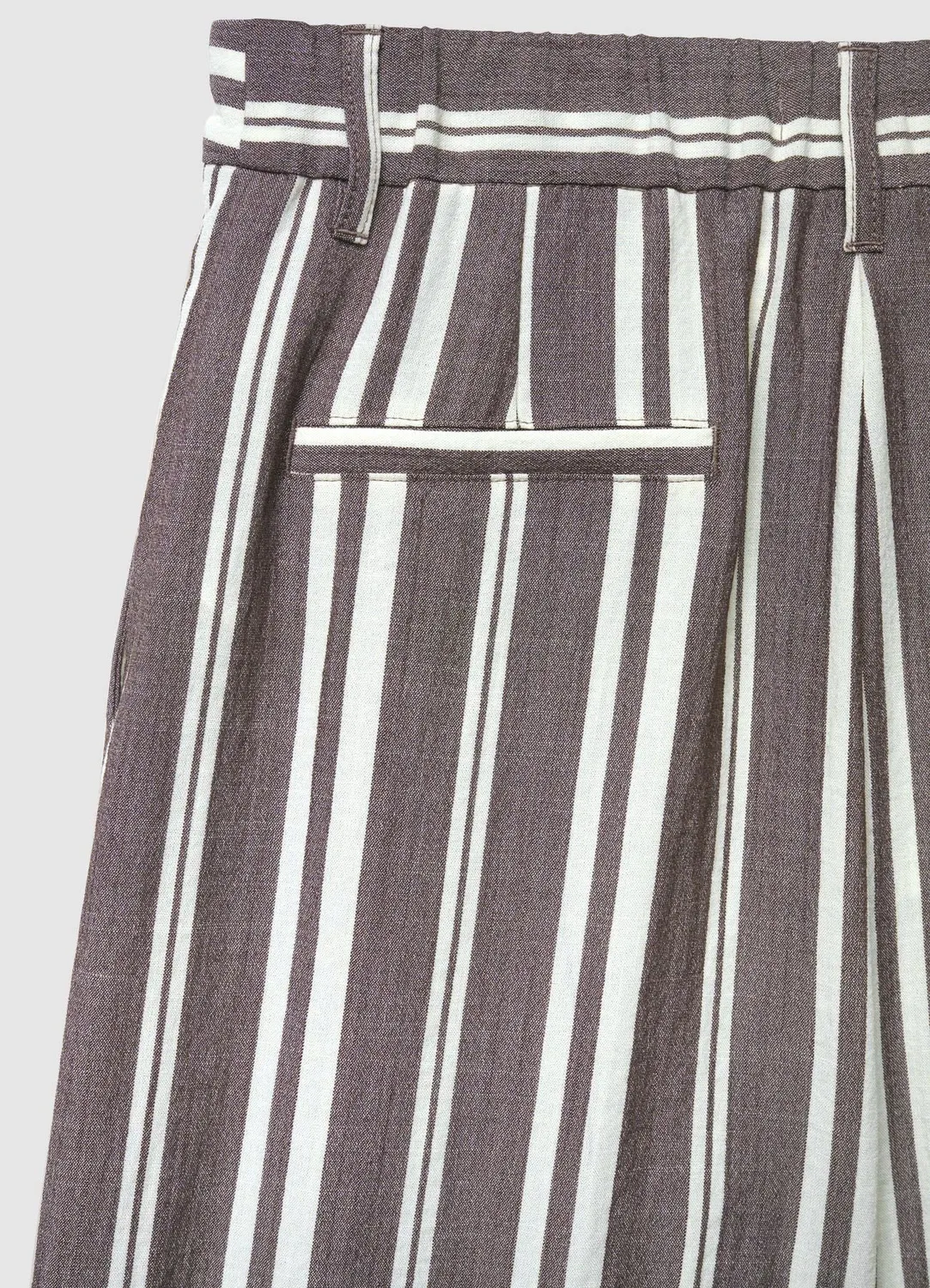Calliope pantalon palazzo rayures femme coupe large