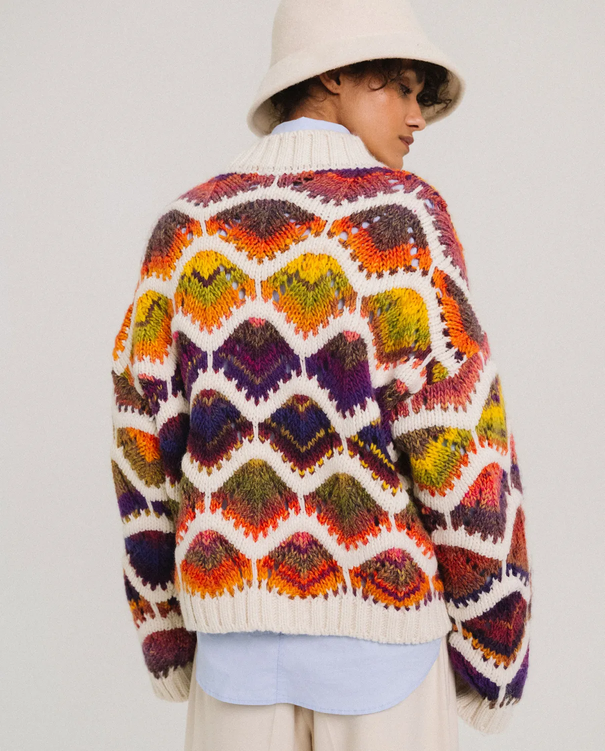 Tinsels Fevrier Rainbow pull loose multicolore