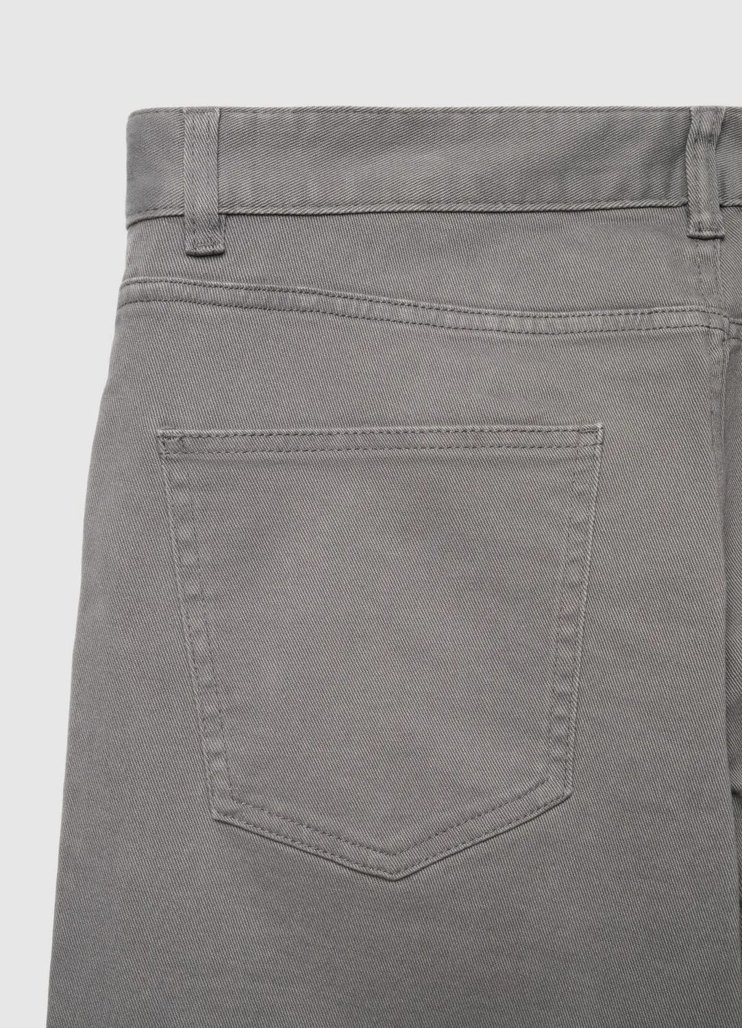 Calliope Pantalon 5 Poches Homme Drill Uni Coupe Droite