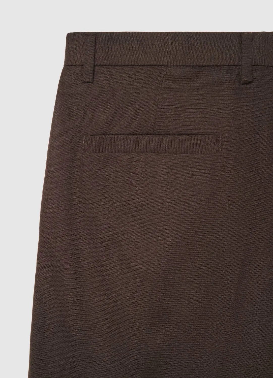 Calliope Bermuda homme uni mélange lin