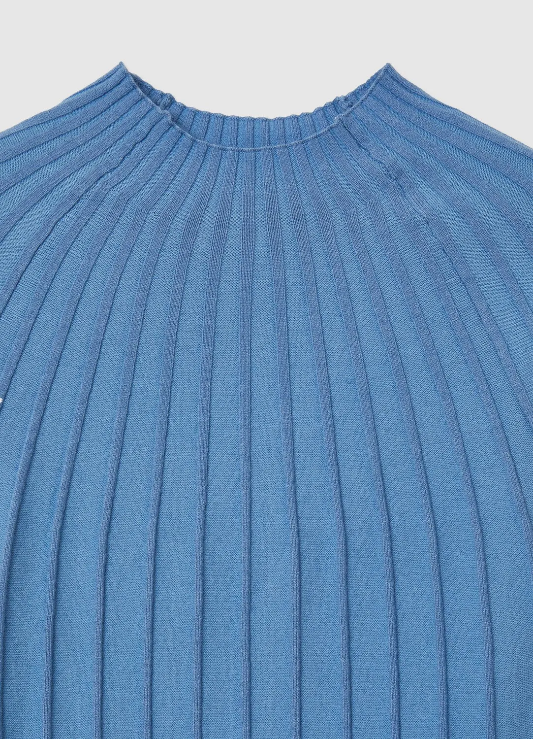 Calliope pull femme côtelé col rond