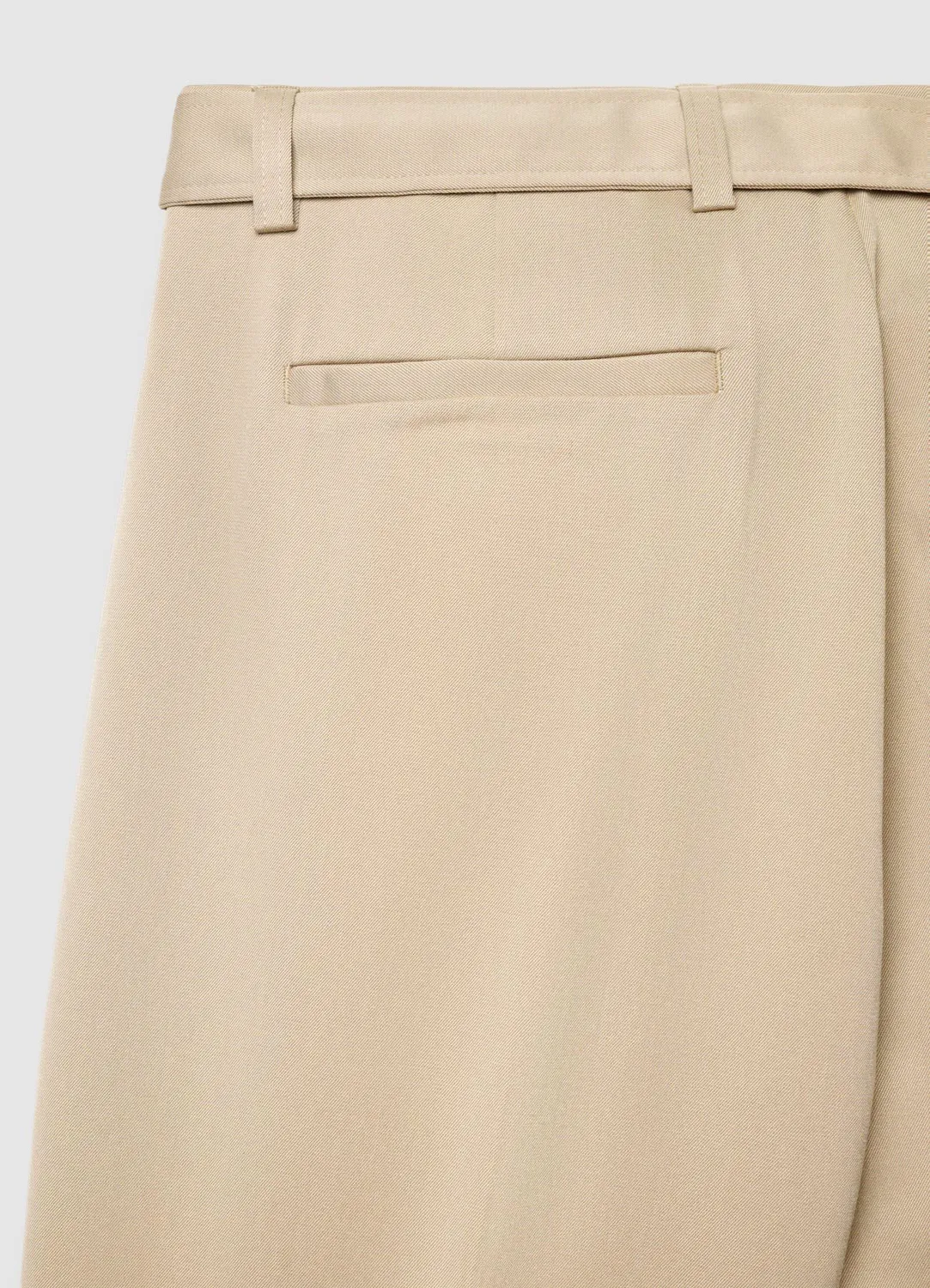 Calliope pantalon droit ceinture tissu homme cheville