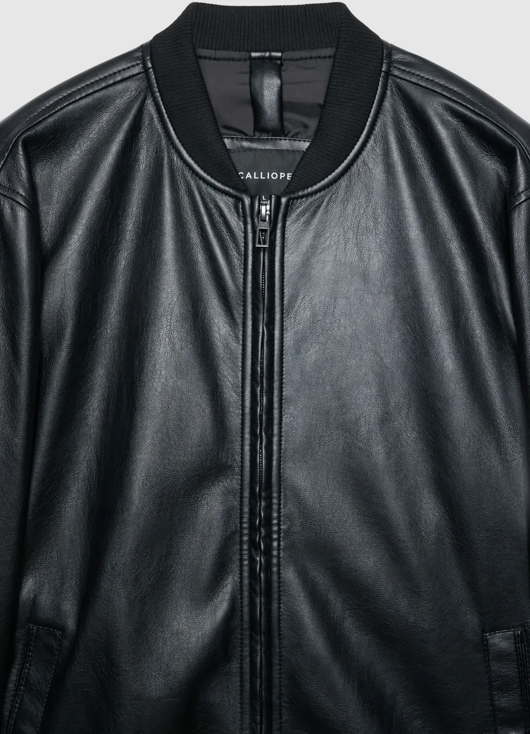 Calliope bomber homme zippé uni