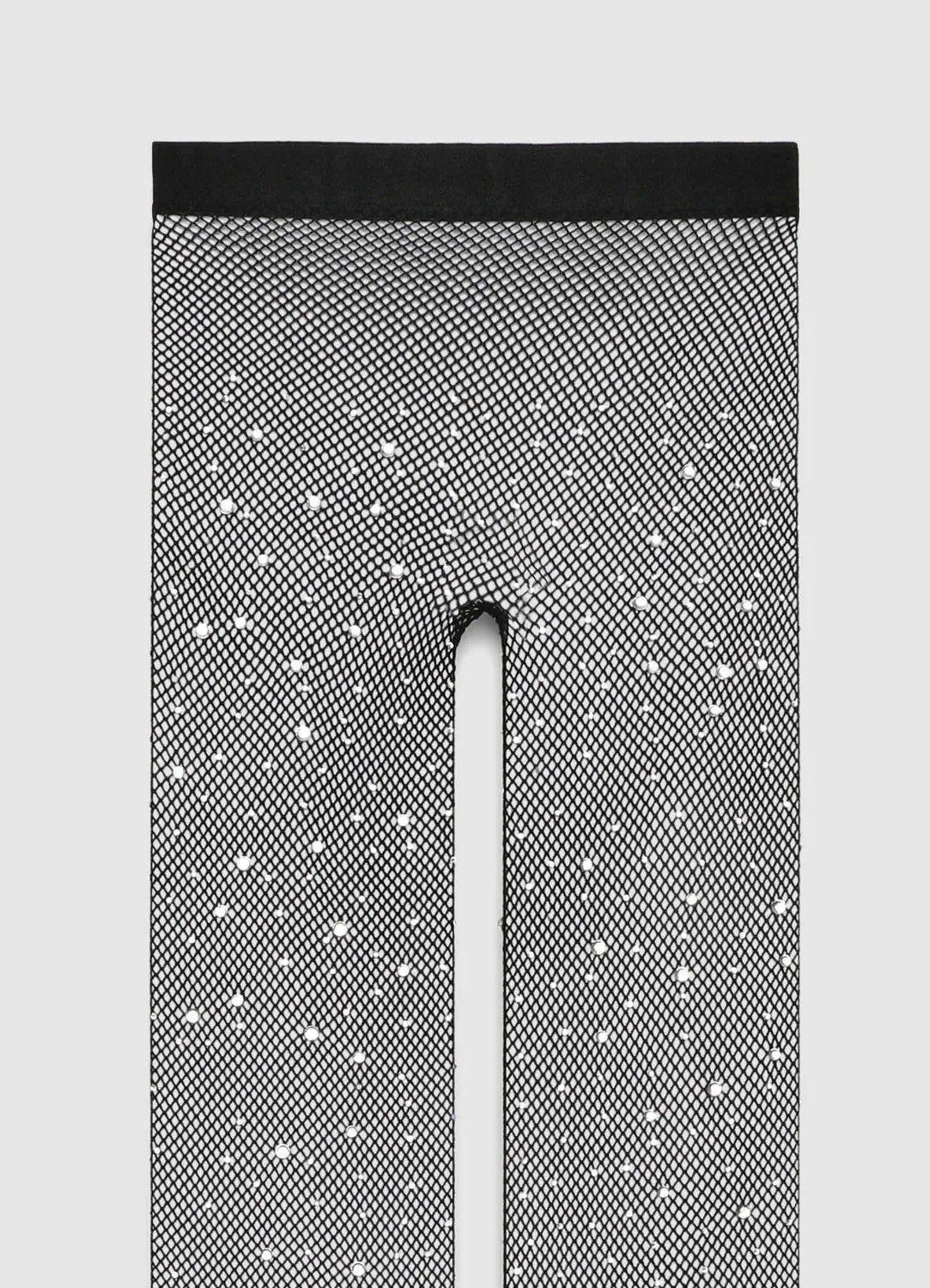 Calliope collant résille strass femme noir