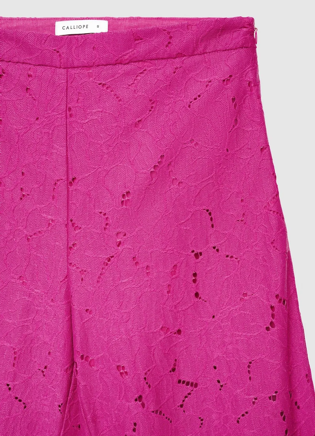 Calliope pantalon palazzo dentelle femme large