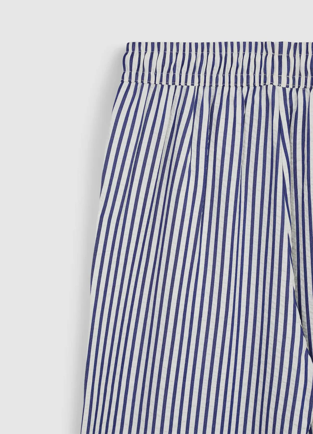 Calliope pantalon jogger rayé femme cordon regular