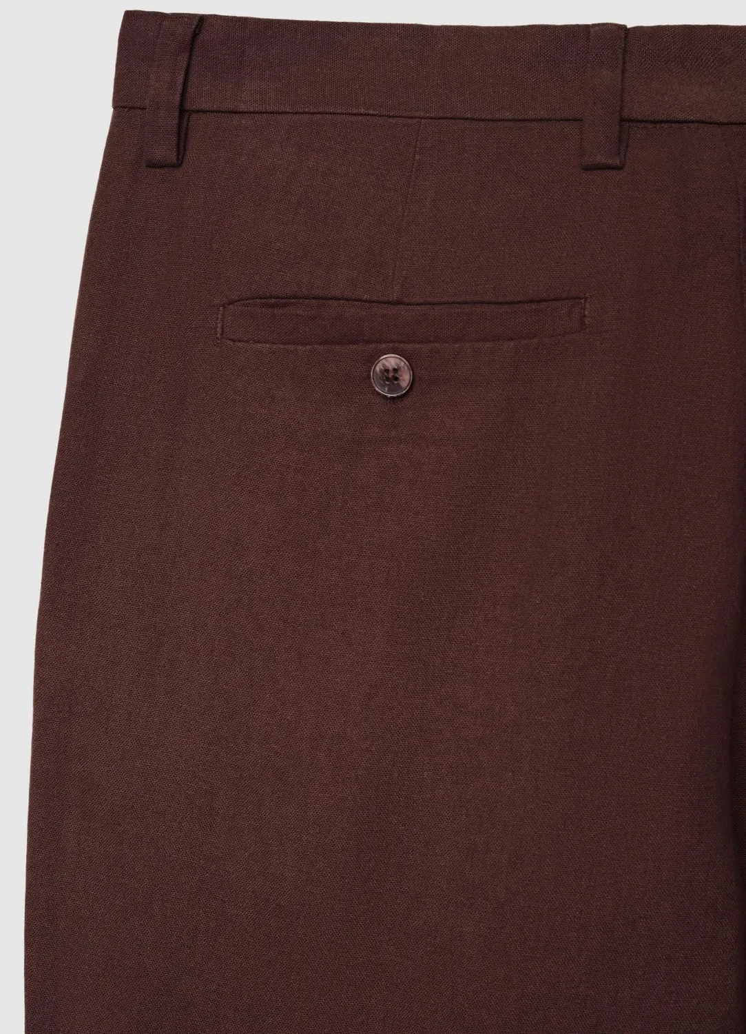 Calliope pantalon chino homme lin regular uni