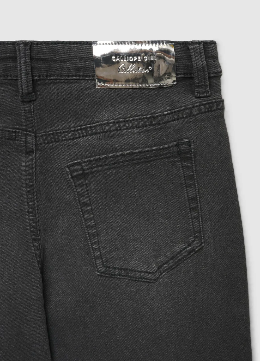 Calliope jean flare fille patte d'éléphant uni