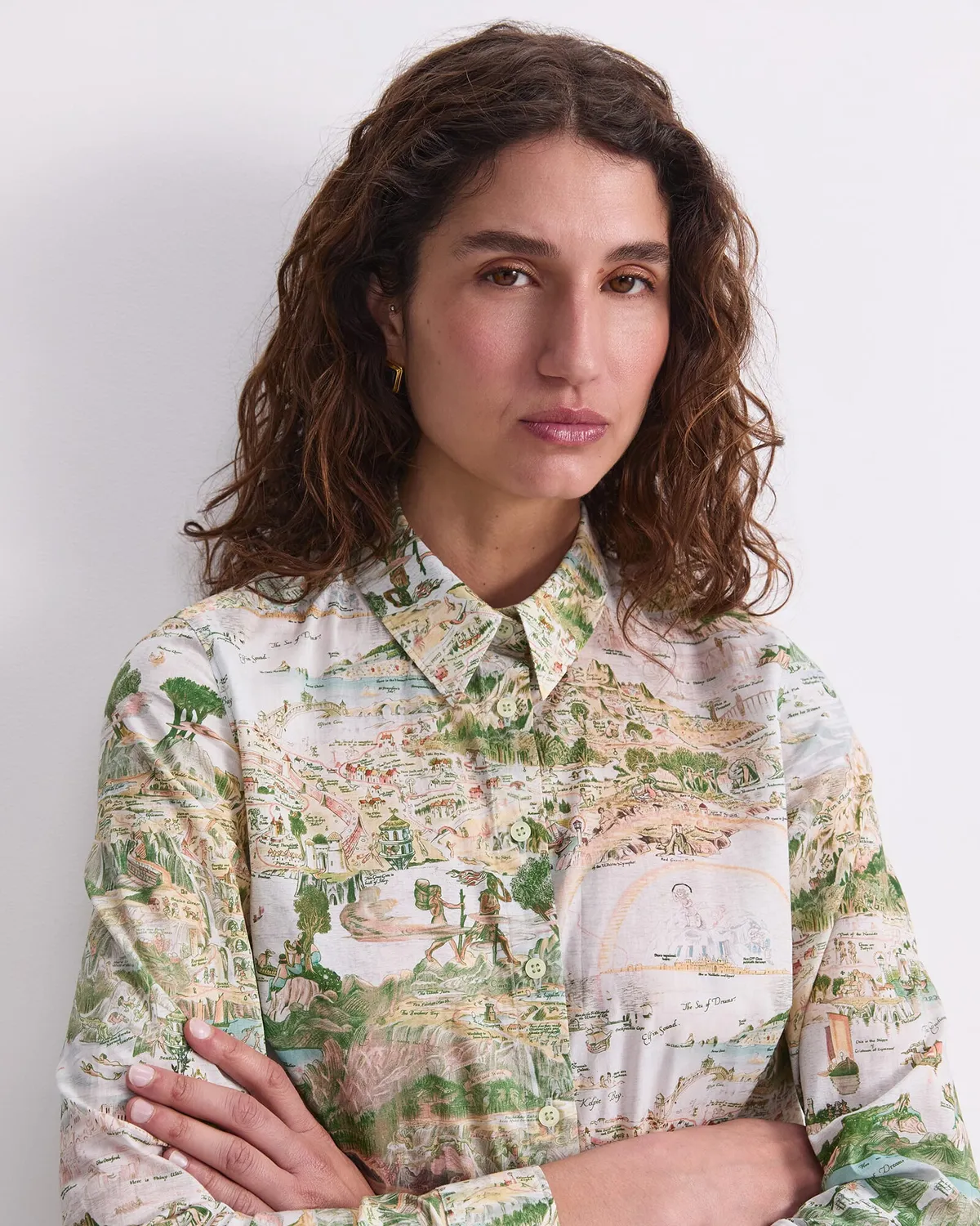 Sportscraft Story Map Liberty chemise coton femme imprimé