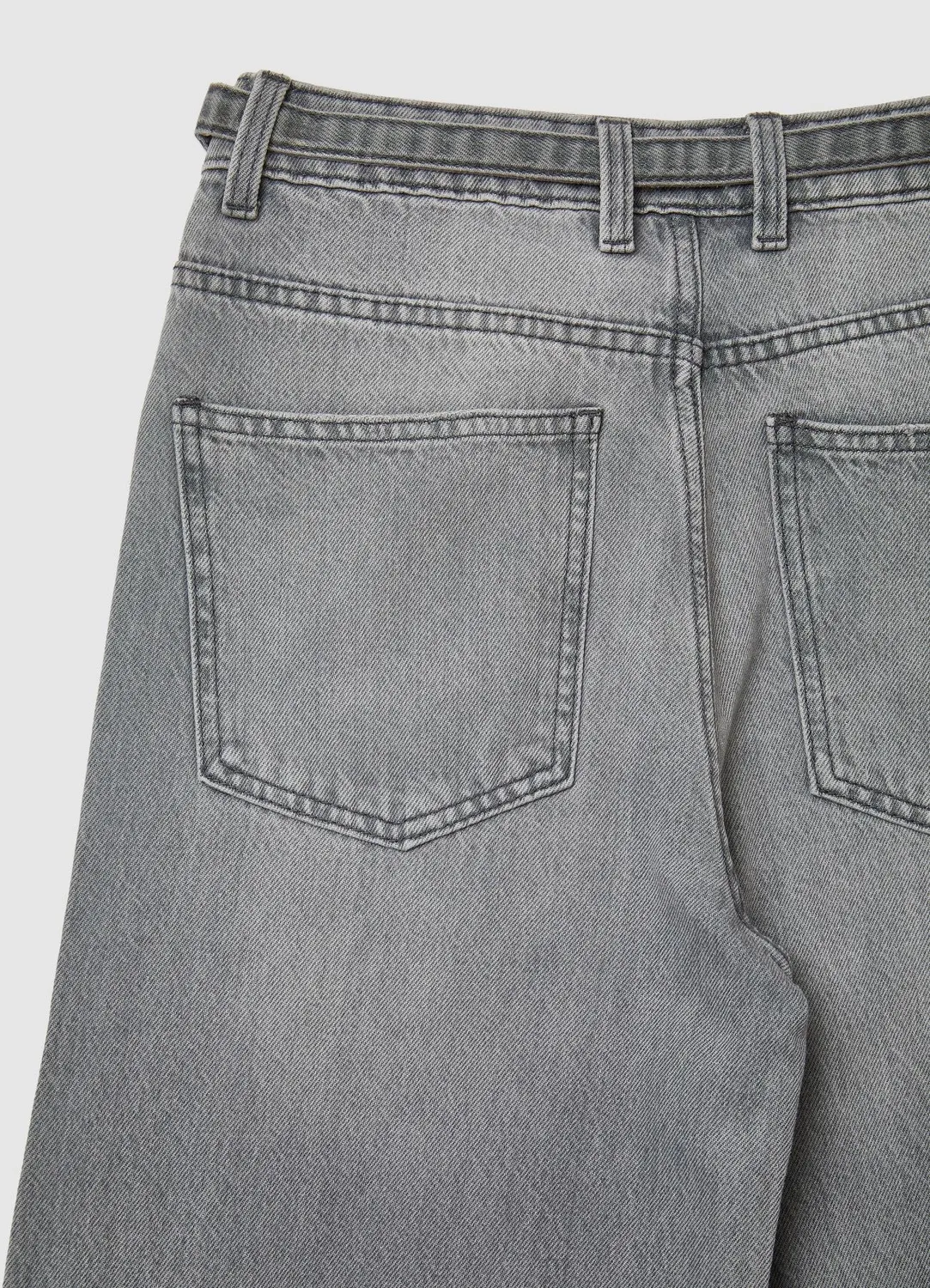 Calliope jean super wide leg femme taille haute ceinture