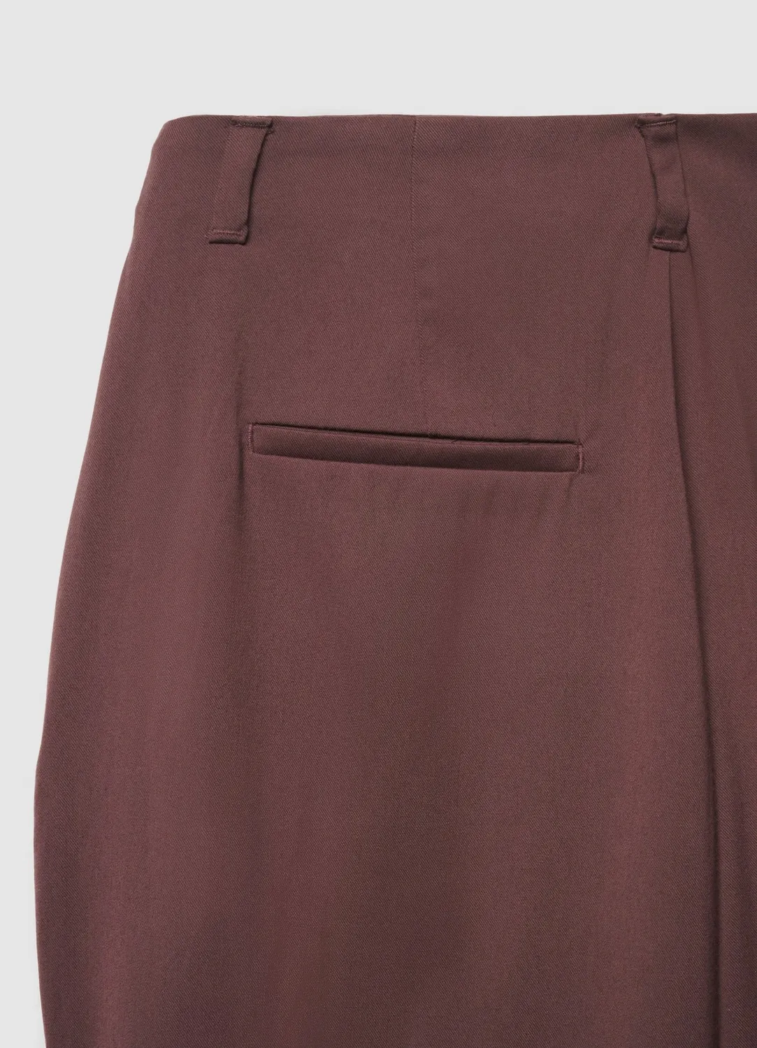 Calliope pantalon large boutons bas femme uni
